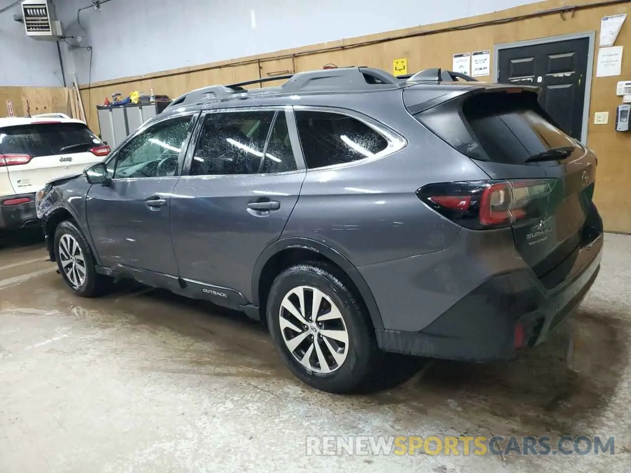 2 Photograph of a damaged car 4S4BTACC2M3122693 SUBARU OUTBACK 2021