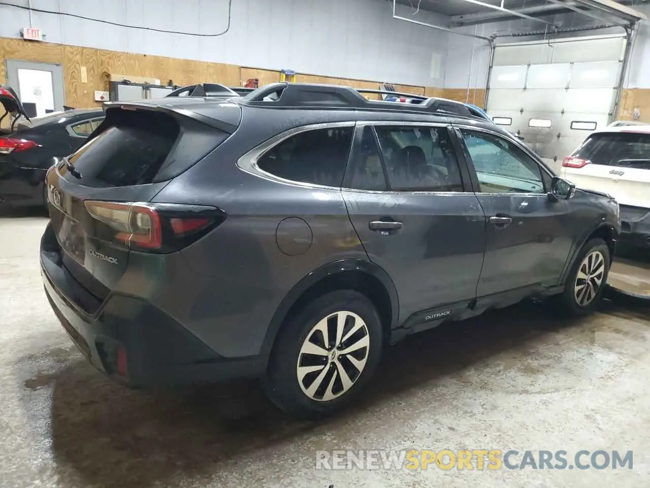 3 Photograph of a damaged car 4S4BTACC2M3122693 SUBARU OUTBACK 2021