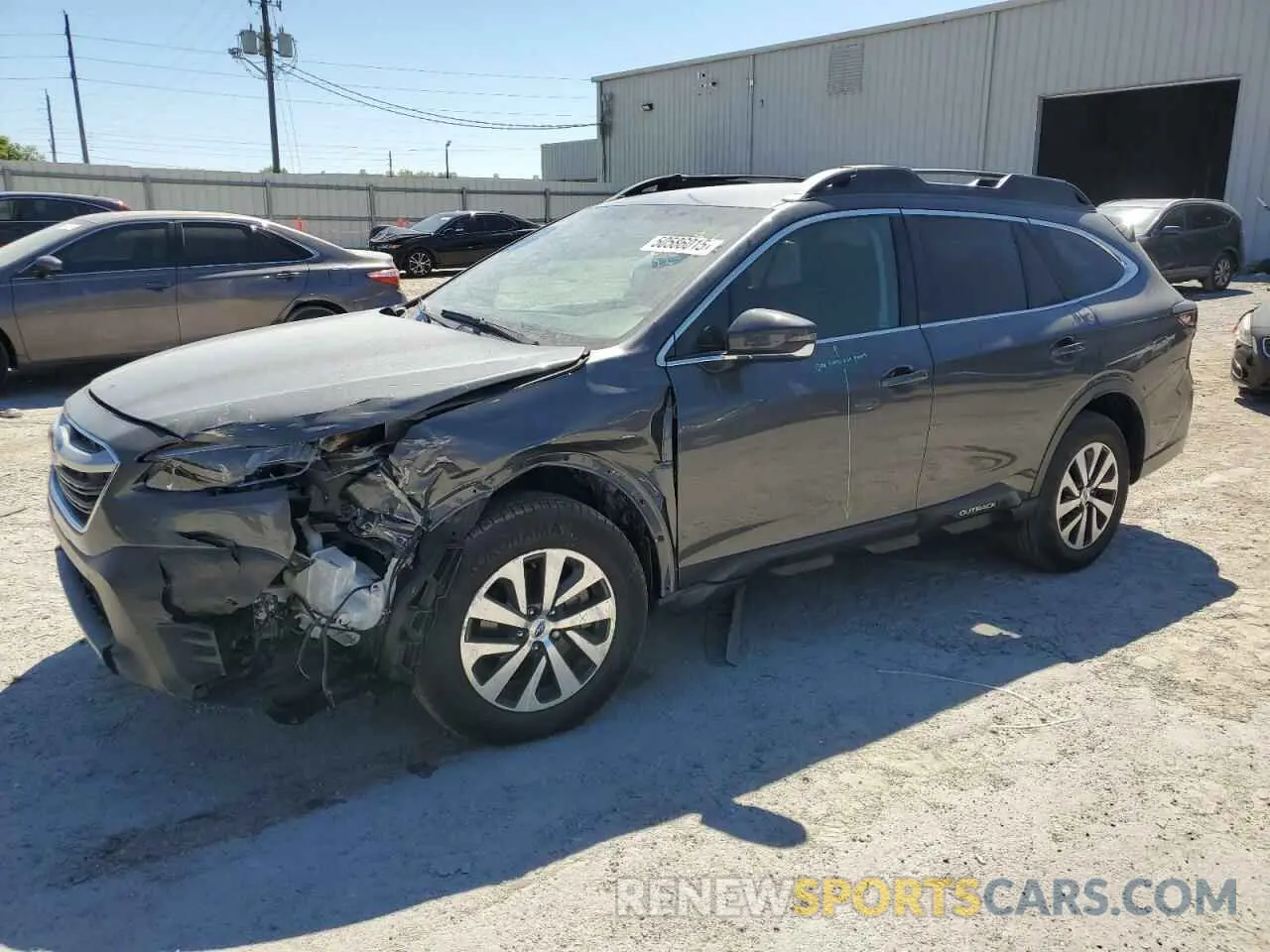 1 Photograph of a damaged car 4S4BTACC2M3161638 SUBARU OUTBACK 2021