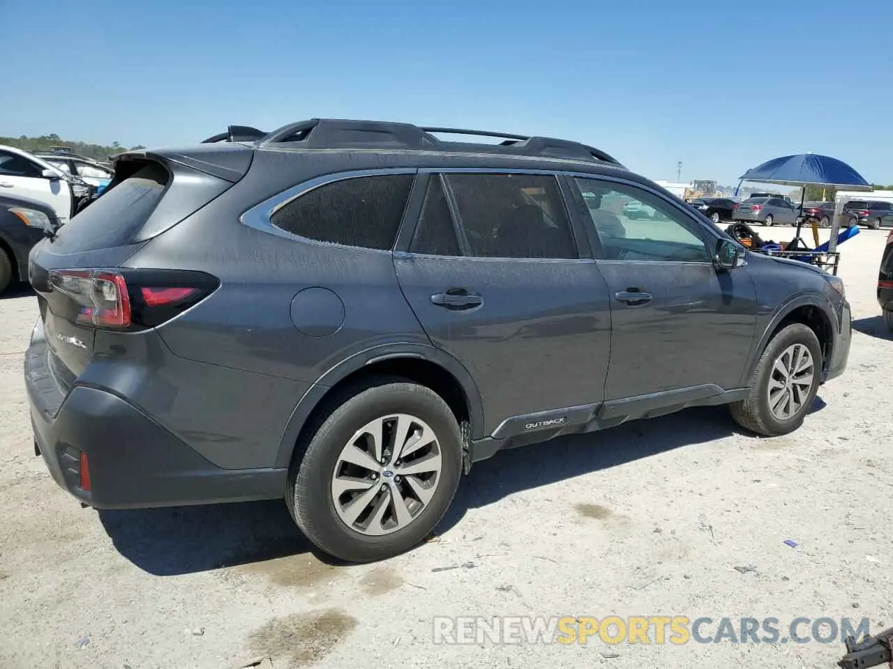 3 Photograph of a damaged car 4S4BTACC2M3161638 SUBARU OUTBACK 2021