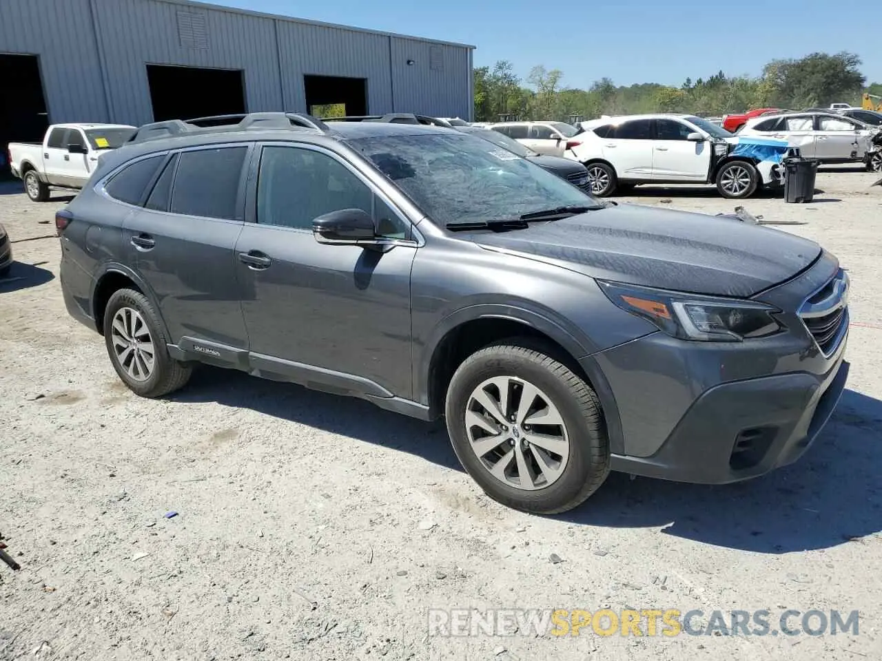 4 Photograph of a damaged car 4S4BTACC2M3161638 SUBARU OUTBACK 2021