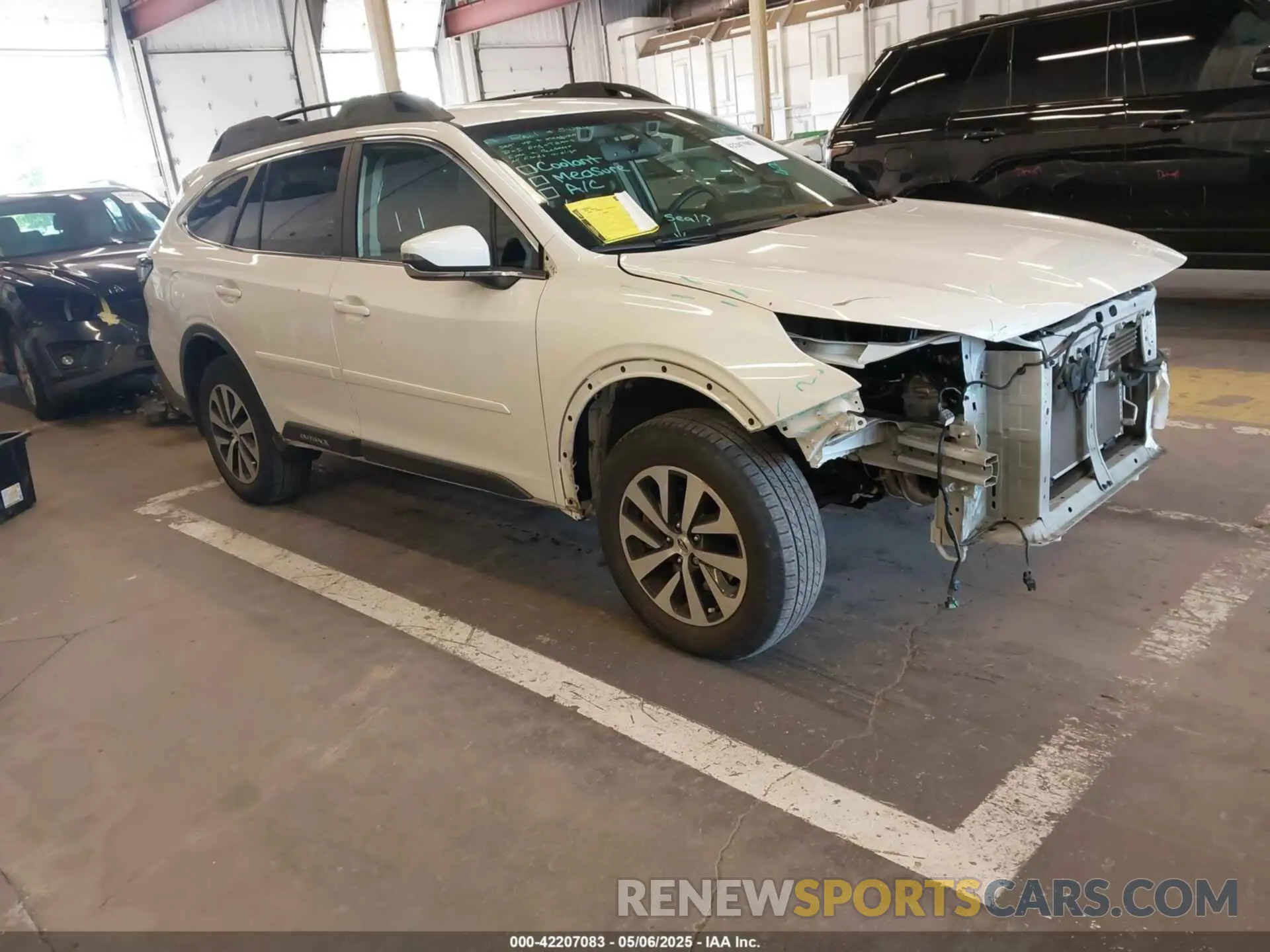 1 Photograph of a damaged car 4S4BTACC3M3109869 SUBARU OUTBACK 2021