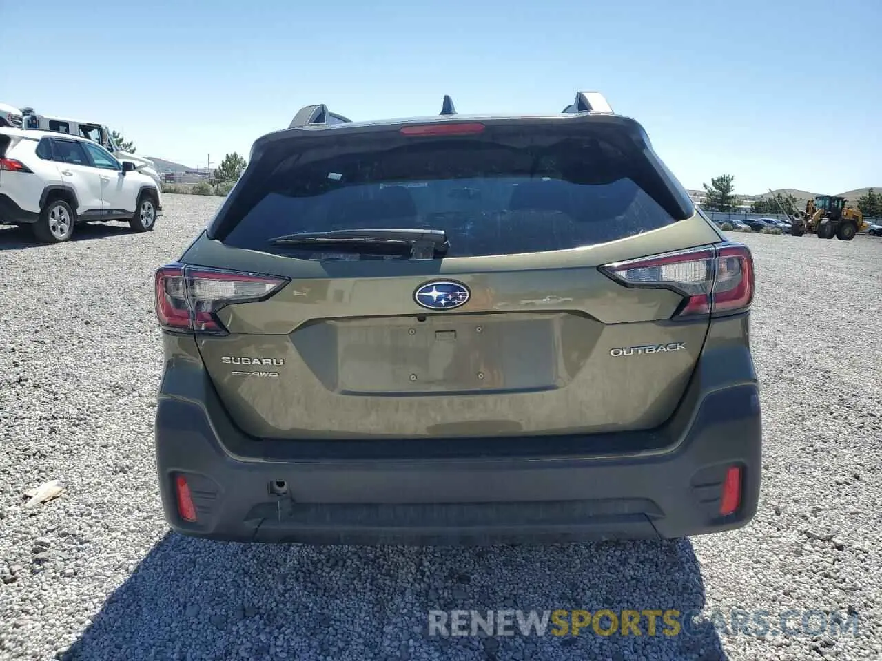 6 Photograph of a damaged car 4S4BTACC5M3103393 SUBARU OUTBACK 2021