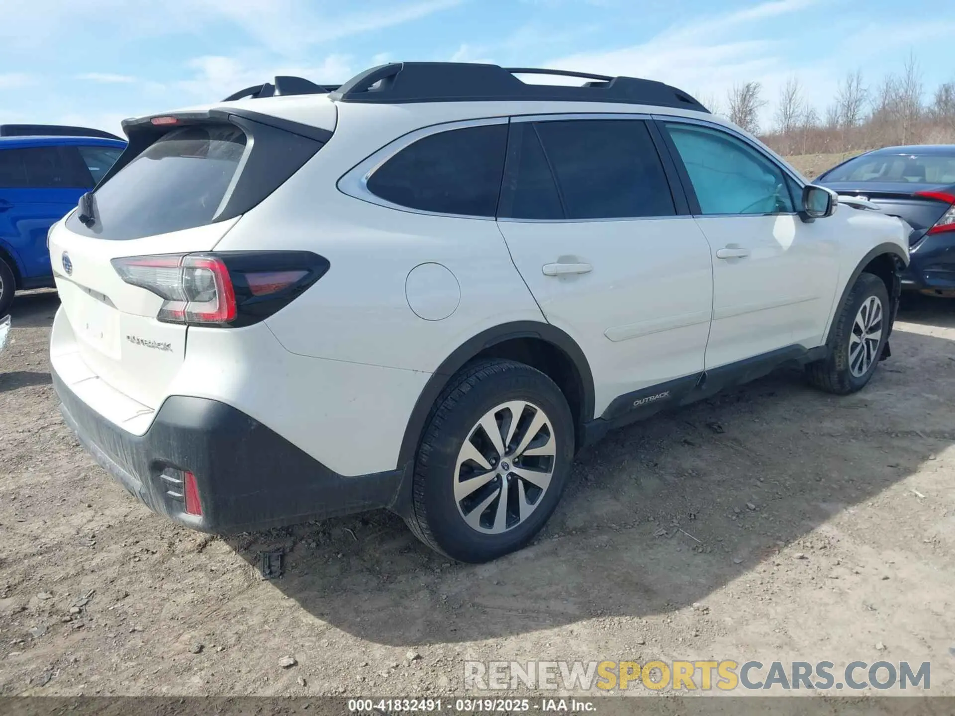 4 Photograph of a damaged car 4S4BTACC5M3147958 SUBARU OUTBACK 2021