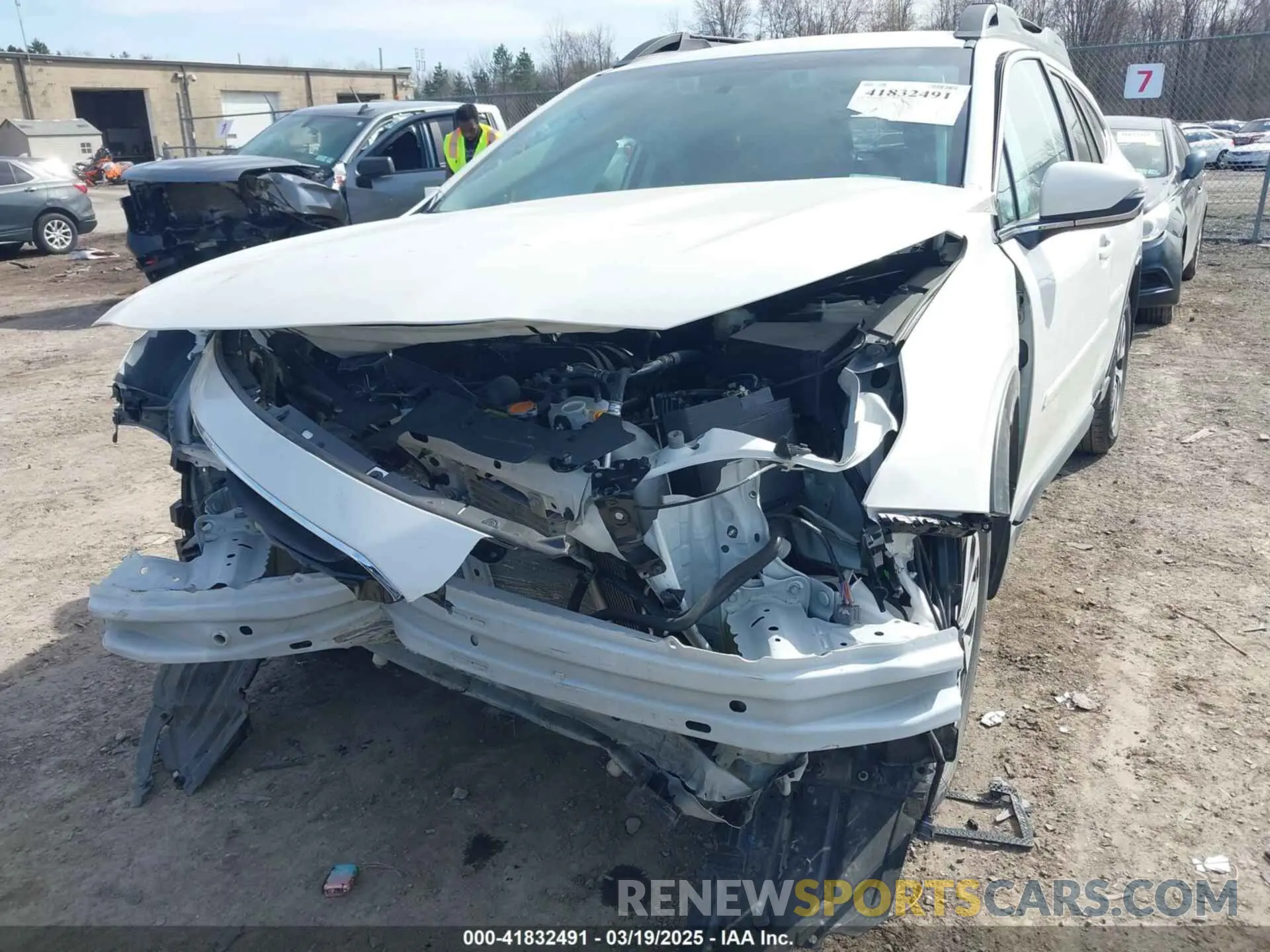 6 Photograph of a damaged car 4S4BTACC5M3147958 SUBARU OUTBACK 2021