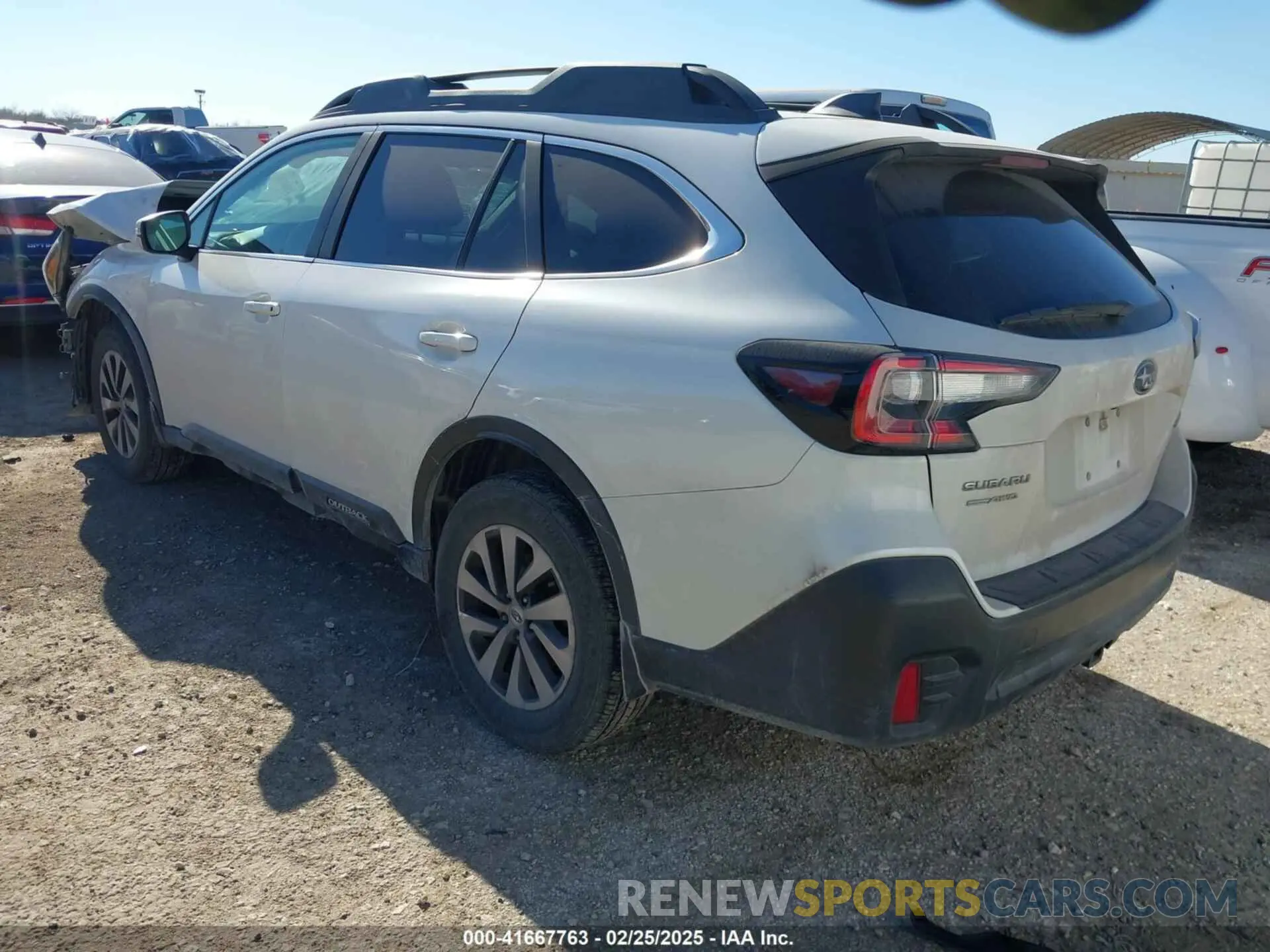 3 Photograph of a damaged car 4S4BTACC6M3205978 SUBARU OUTBACK 2021
