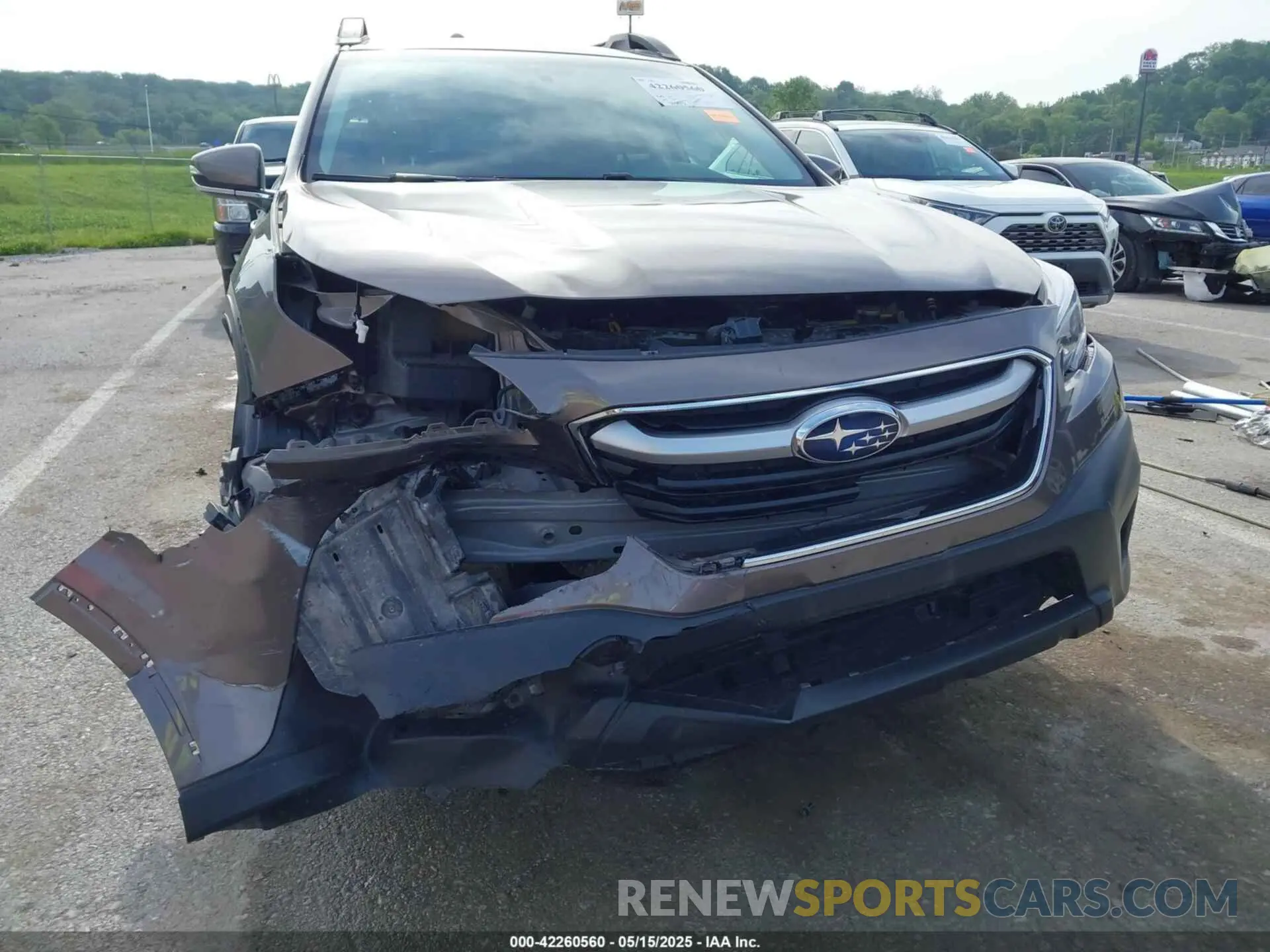 6 Photograph of a damaged car 4S4BTACC7M3109826 SUBARU OUTBACK 2021