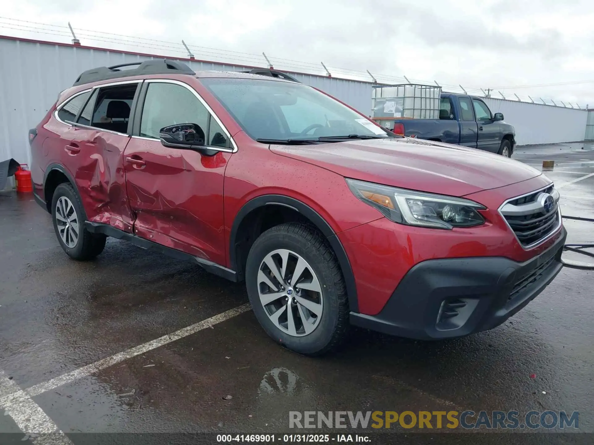 1 Photograph of a damaged car 4S4BTACC7M3159576 SUBARU OUTBACK 2021