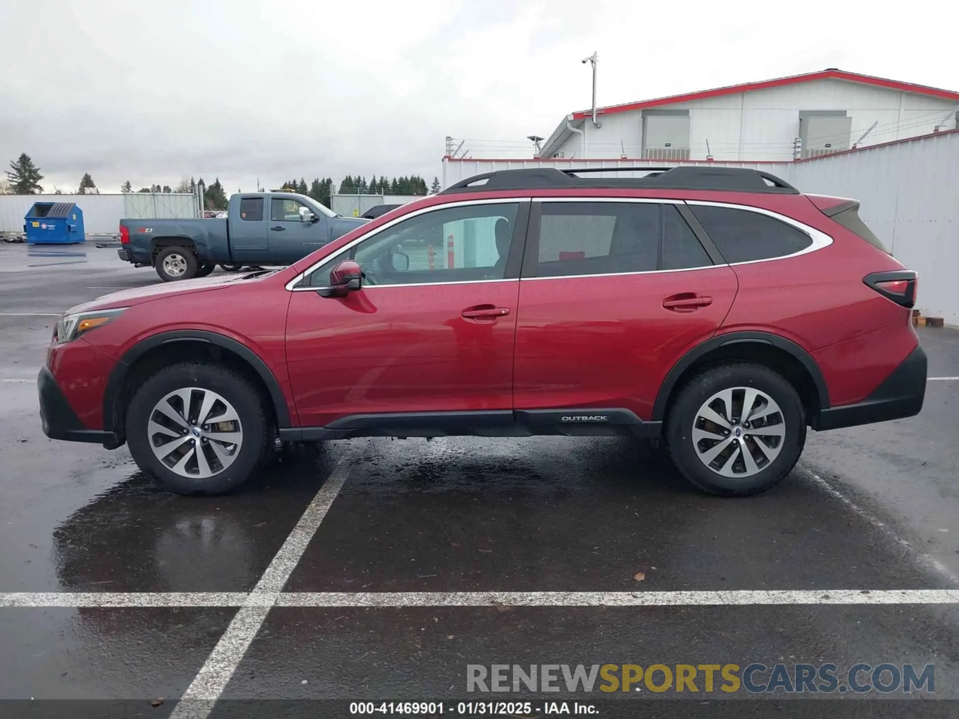 14 Photograph of a damaged car 4S4BTACC7M3159576 SUBARU OUTBACK 2021