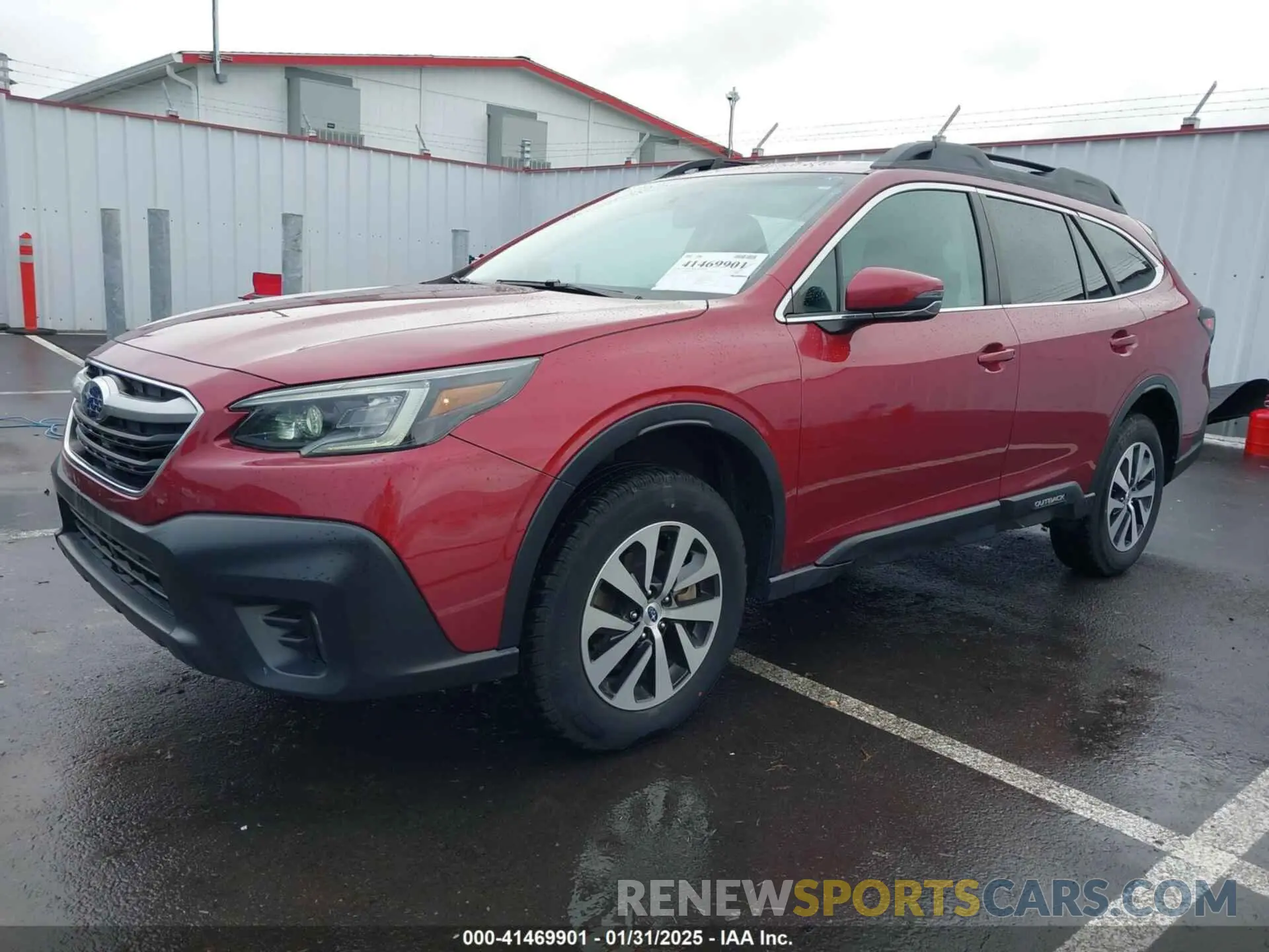 2 Photograph of a damaged car 4S4BTACC7M3159576 SUBARU OUTBACK 2021