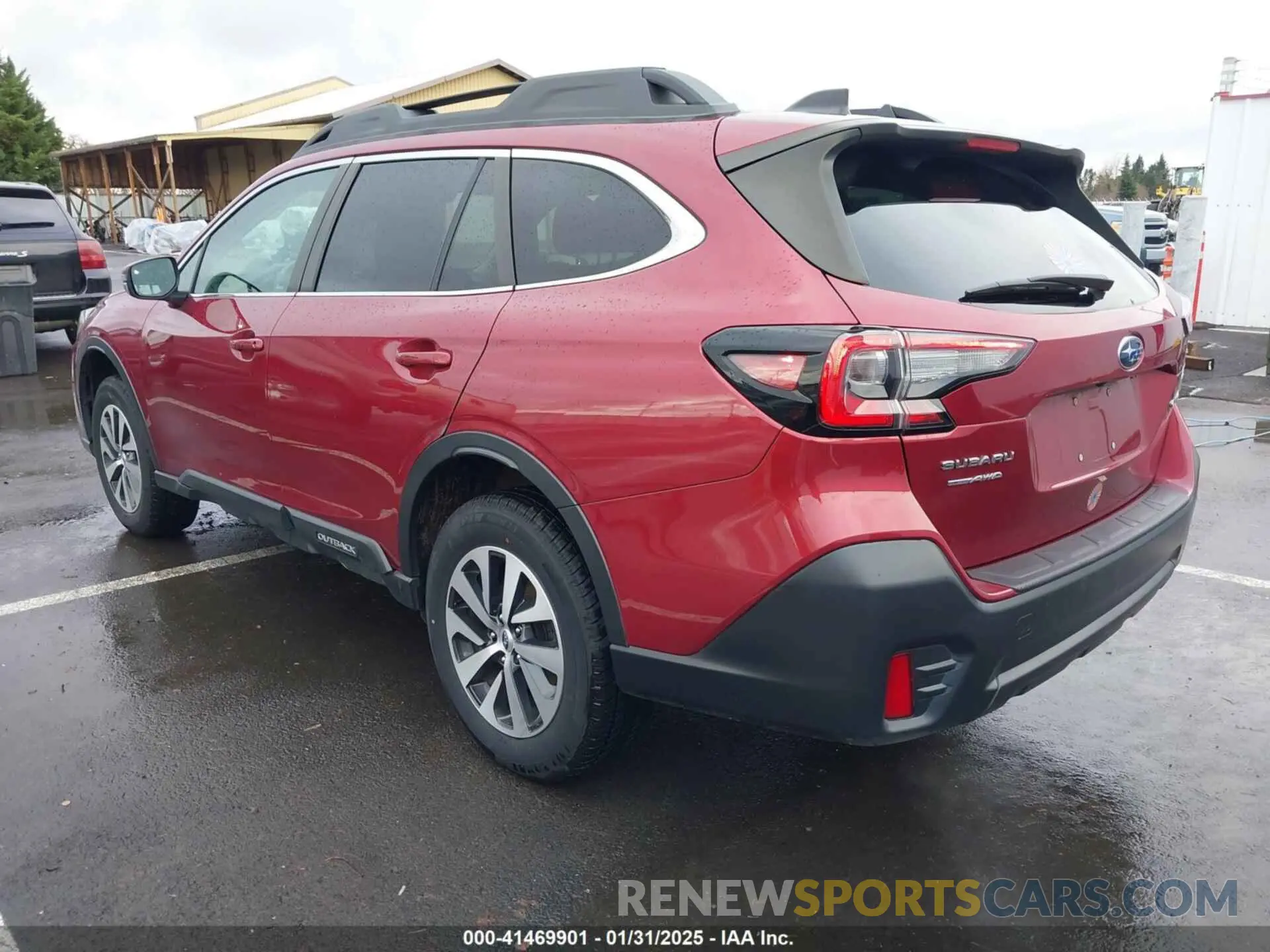 3 Photograph of a damaged car 4S4BTACC7M3159576 SUBARU OUTBACK 2021