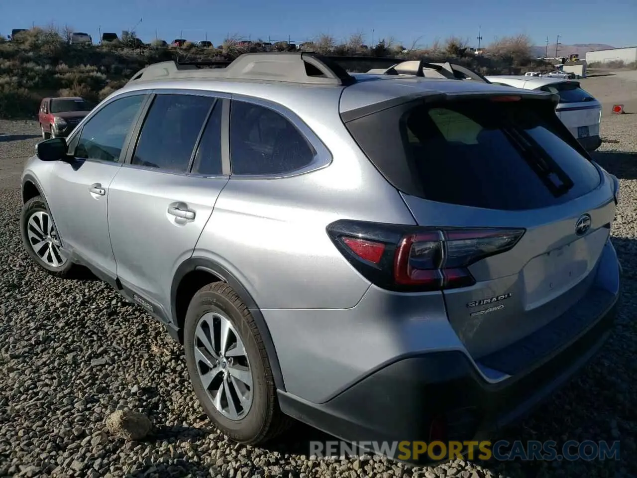 2 Photograph of a damaged car 4S4BTACC8M3104201 SUBARU OUTBACK 2021
