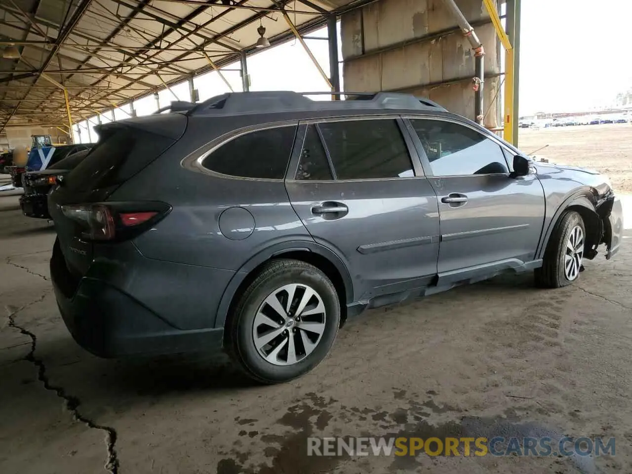 3 Photograph of a damaged car 4S4BTADC1M3106984 SUBARU OUTBACK 2021
