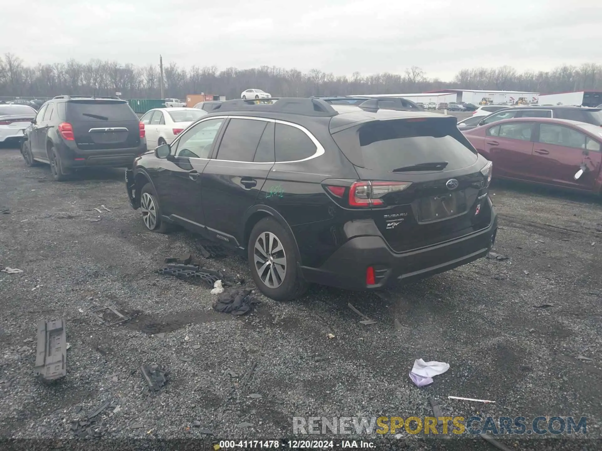 3 Photograph of a damaged car 4S4BTADC1M3125390 SUBARU OUTBACK 2021