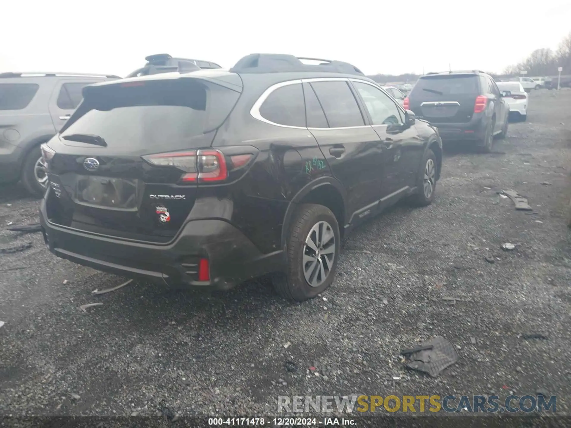 4 Photograph of a damaged car 4S4BTADC1M3125390 SUBARU OUTBACK 2021