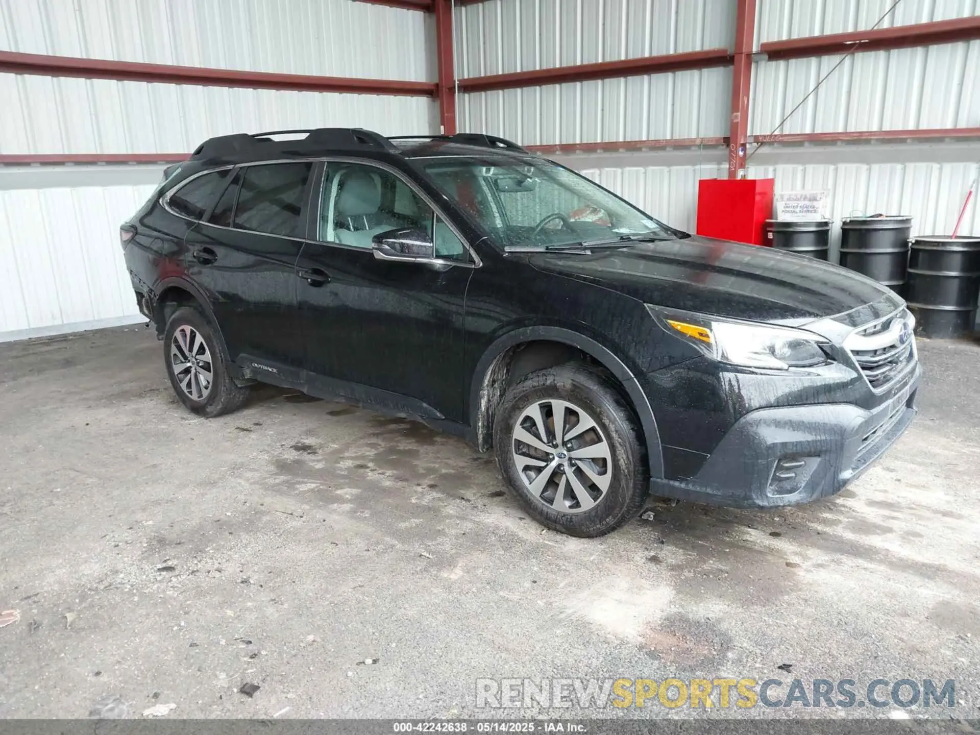 1 Photograph of a damaged car 4S4BTADC1M3226588 SUBARU OUTBACK 2021