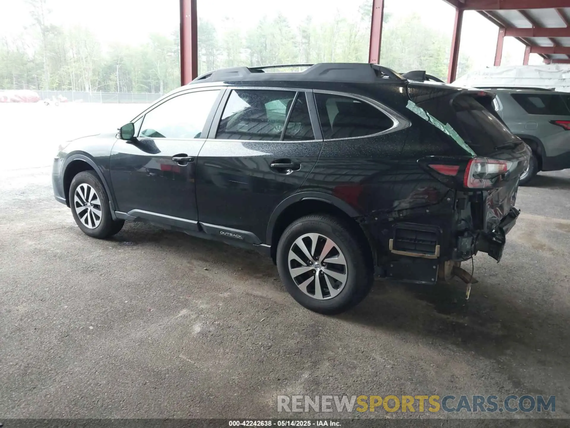 3 Photograph of a damaged car 4S4BTADC1M3226588 SUBARU OUTBACK 2021