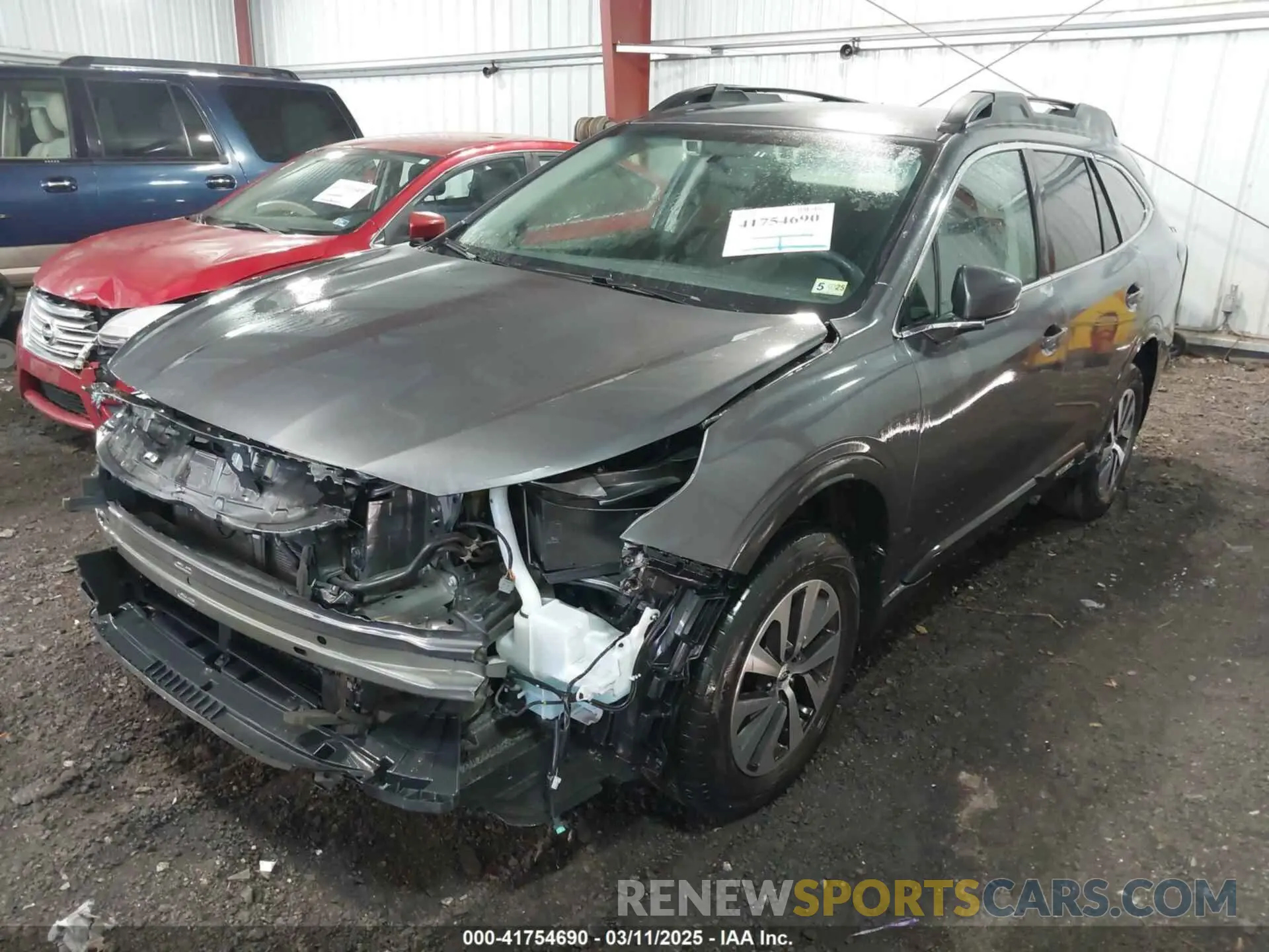 2 Photograph of a damaged car 4S4BTADC2M3168085 SUBARU OUTBACK 2021