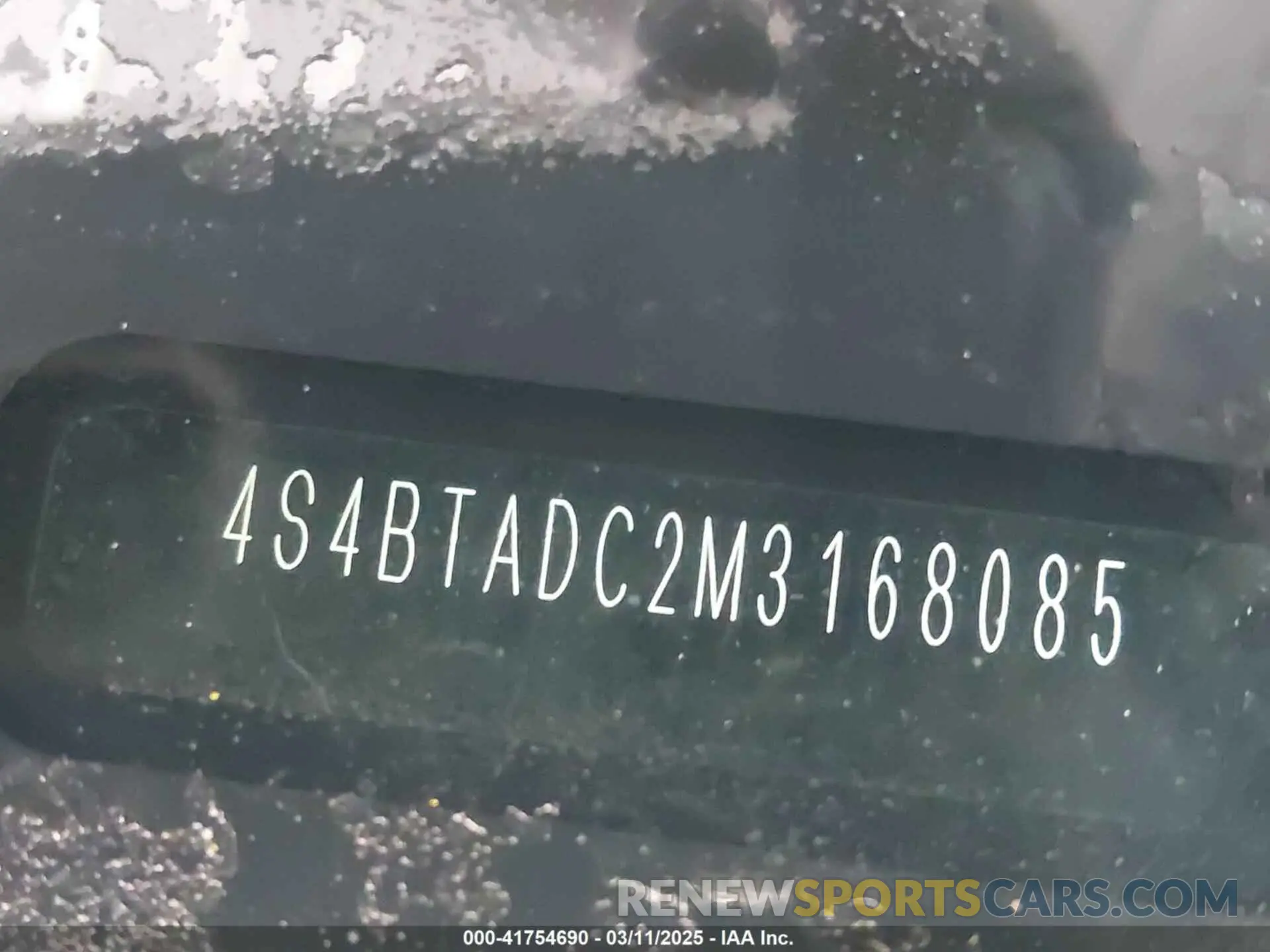 9 Photograph of a damaged car 4S4BTADC2M3168085 SUBARU OUTBACK 2021