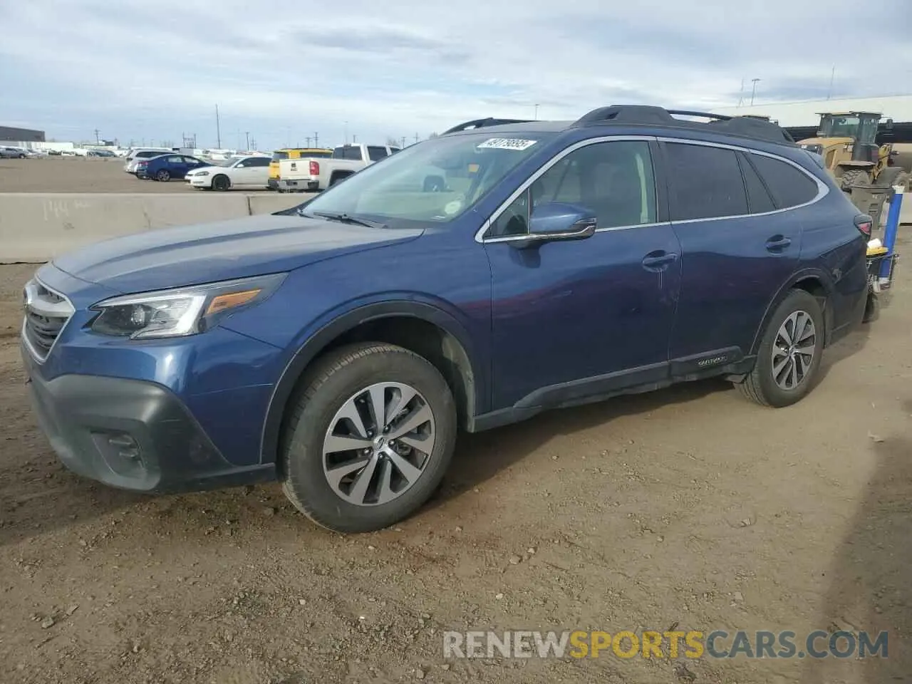 1 Photograph of a damaged car 4S4BTADC5M3108205 SUBARU OUTBACK 2021