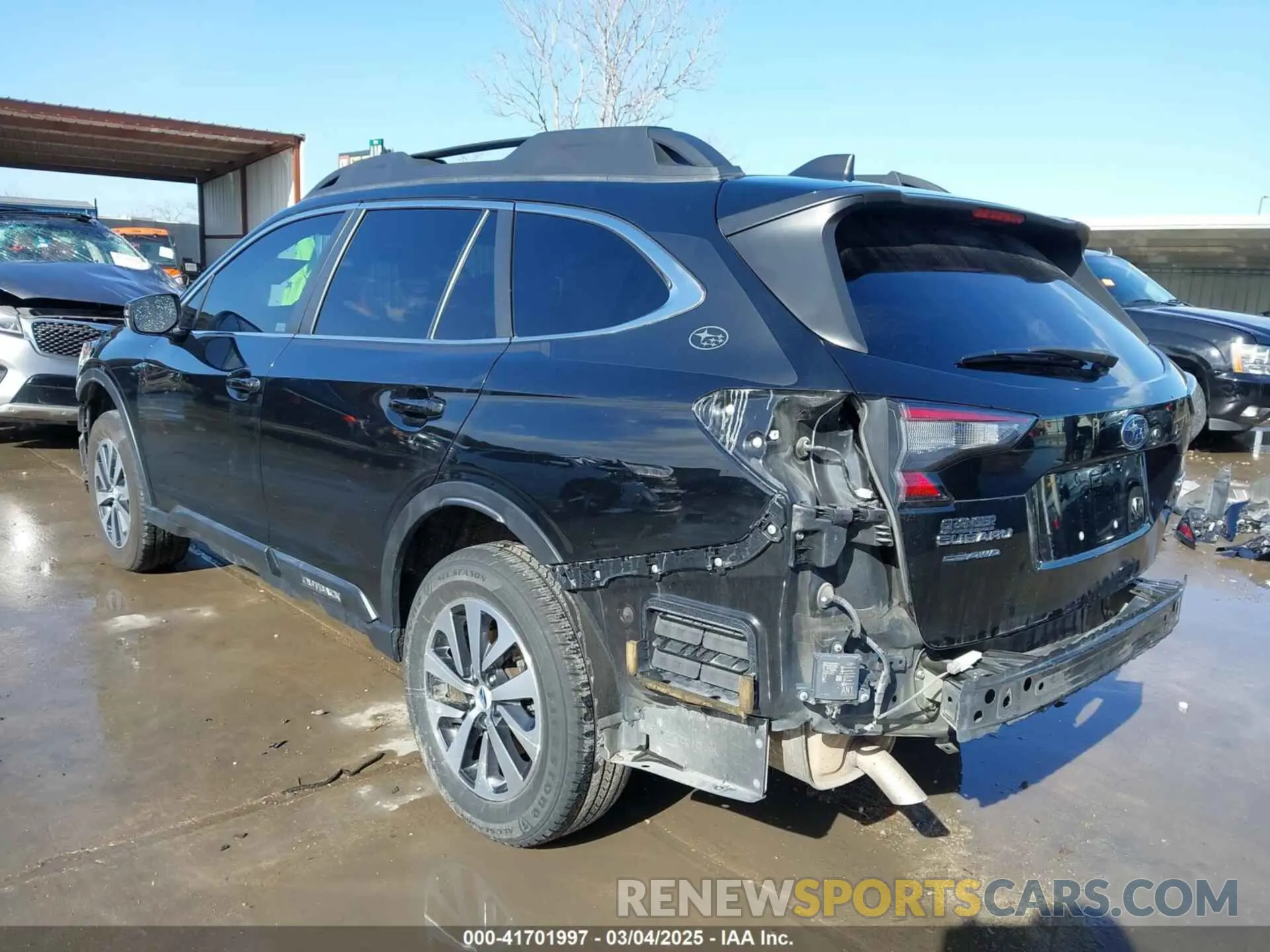 3 Photograph of a damaged car 4S4BTADC5M3159963 SUBARU OUTBACK 2021