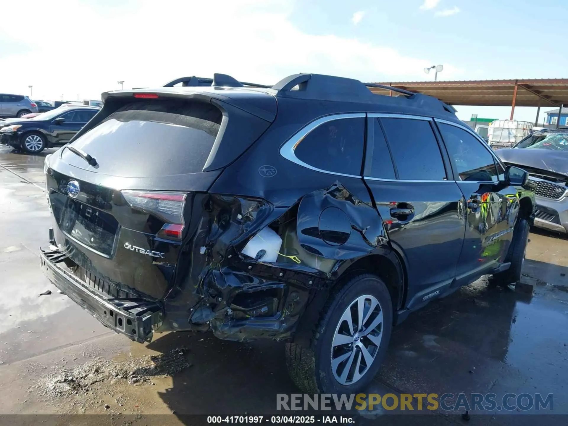 4 Photograph of a damaged car 4S4BTADC5M3159963 SUBARU OUTBACK 2021