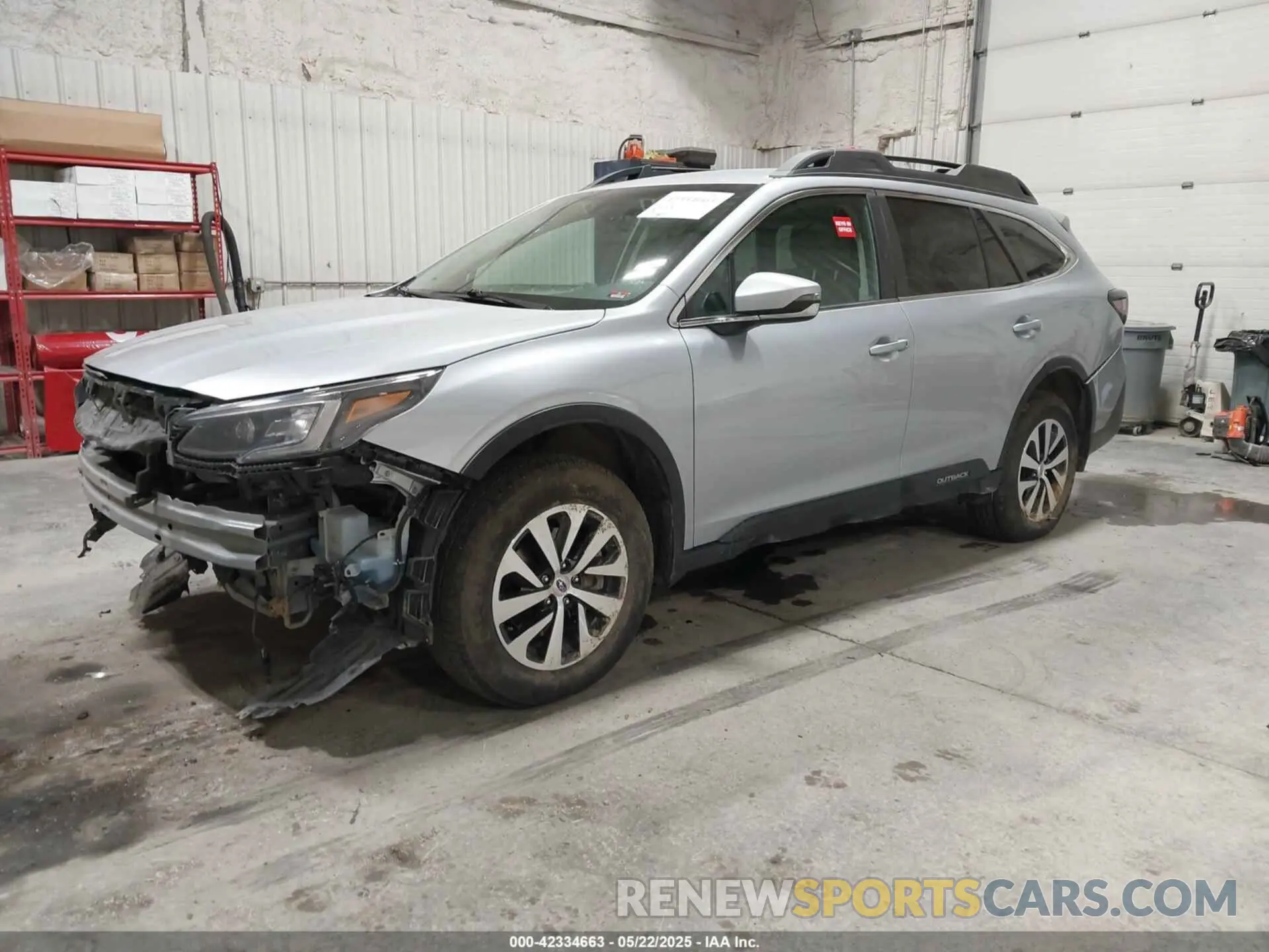 2 Photograph of a damaged car 4S4BTADC7M3135518 SUBARU OUTBACK 2021