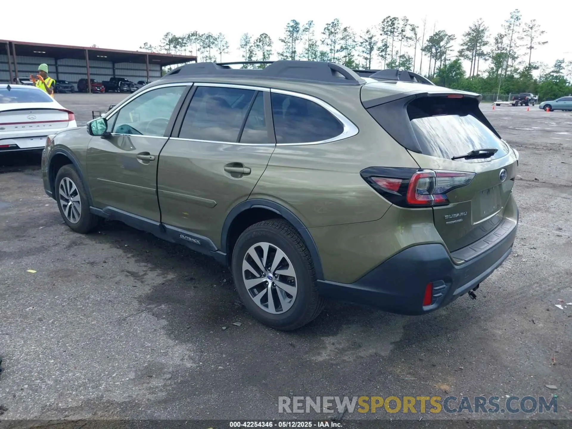 3 Photograph of a damaged car 4S4BTADC7M3182130 SUBARU OUTBACK 2021