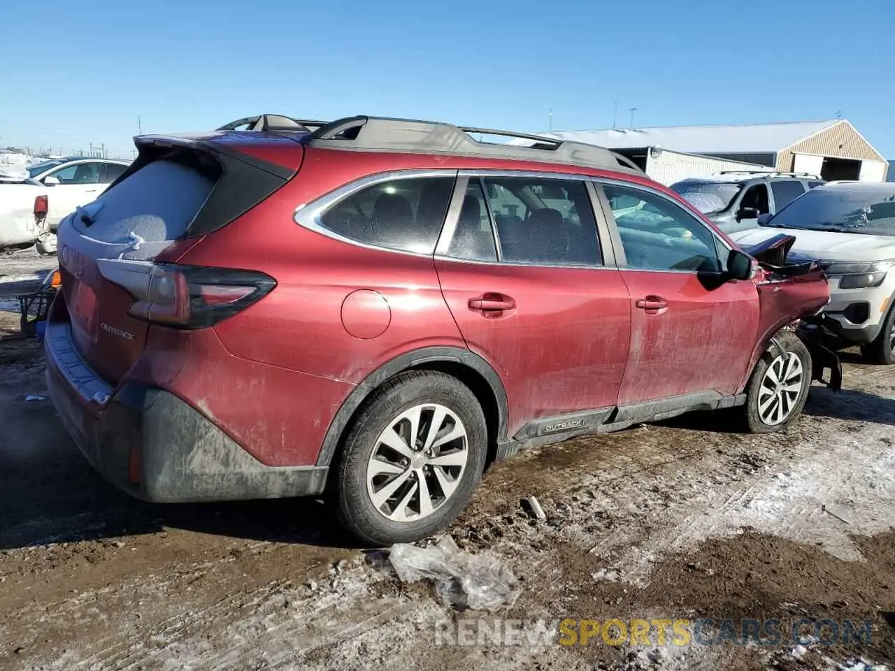 3 Photograph of a damaged car 4S4BTADC7M3185044 SUBARU OUTBACK 2021