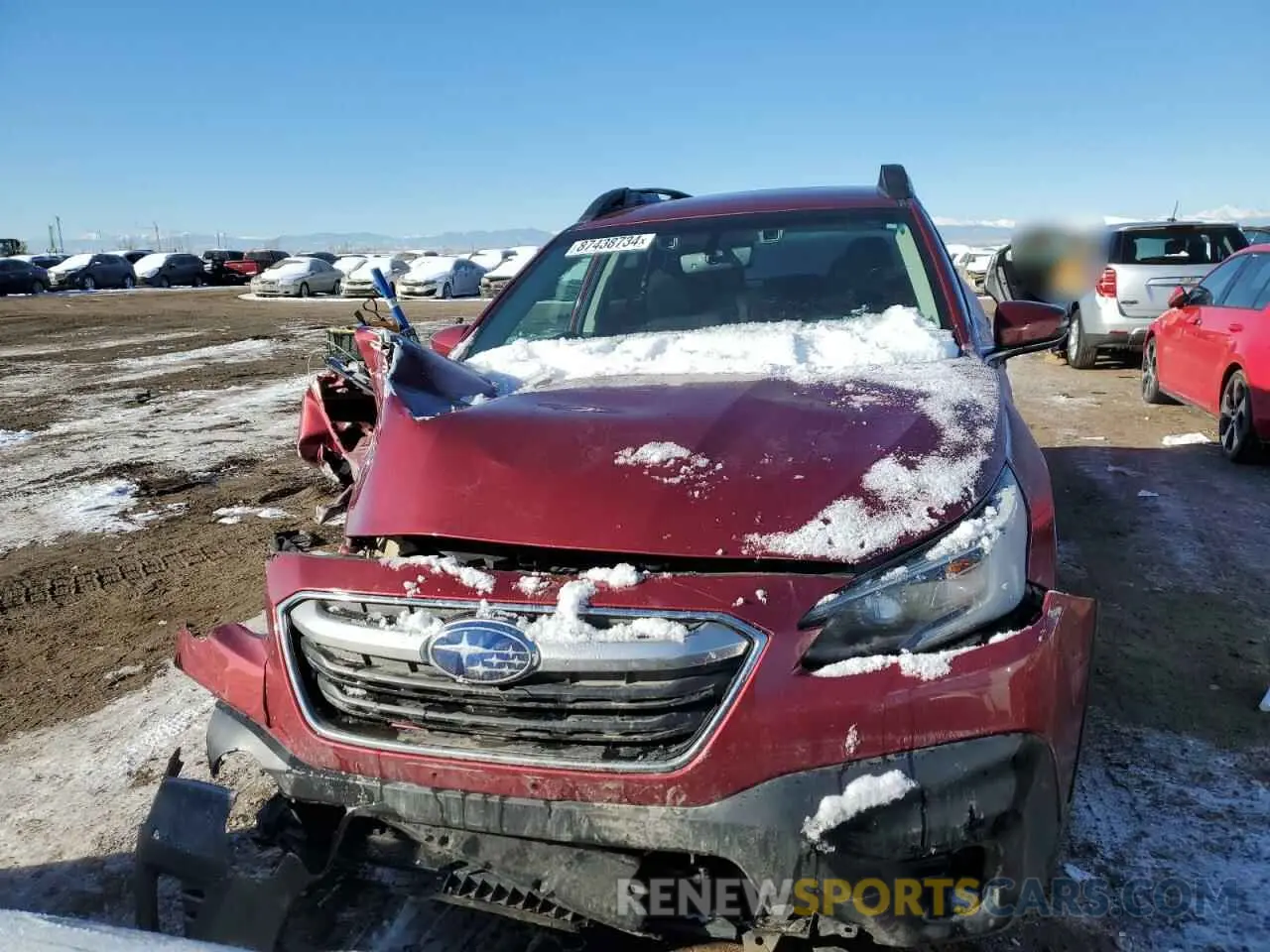 5 Photograph of a damaged car 4S4BTADC7M3185044 SUBARU OUTBACK 2021