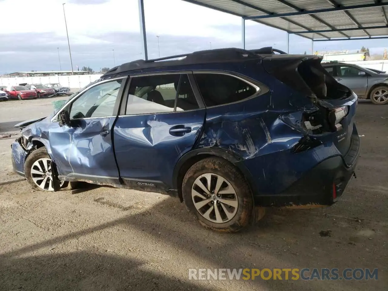 2 Photograph of a damaged car 4S4BTADC7M3203185 SUBARU OUTBACK 2021