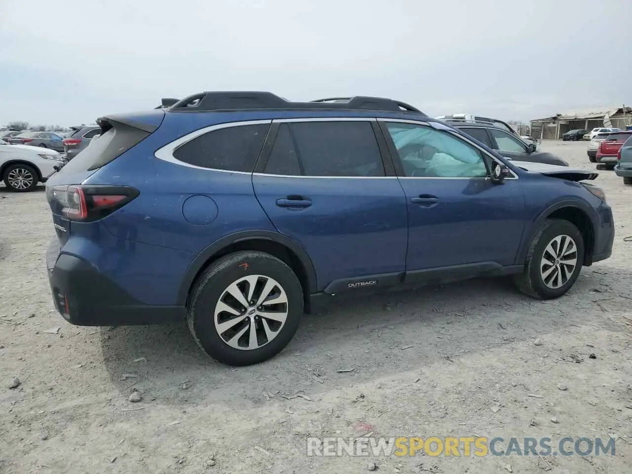 3 Photograph of a damaged car 4S4BTADC8M3153946 SUBARU OUTBACK 2021