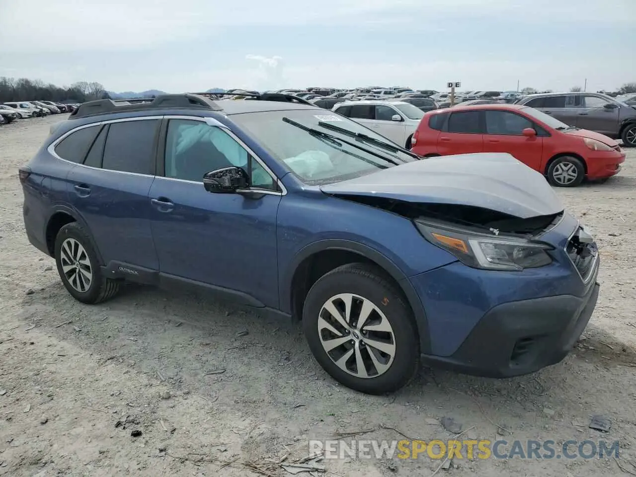 4 Photograph of a damaged car 4S4BTADC8M3153946 SUBARU OUTBACK 2021