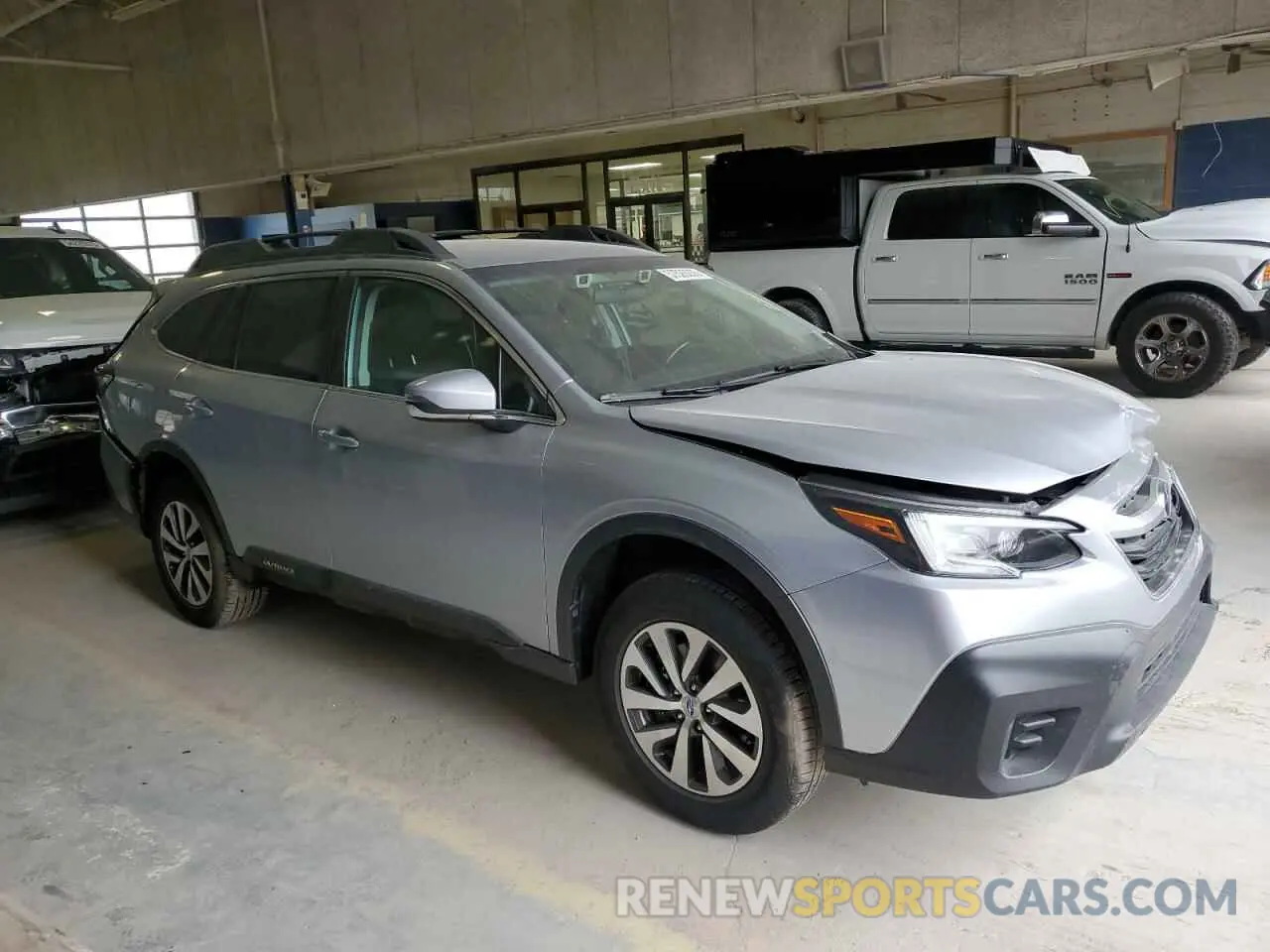 4 Photograph of a damaged car 4S4BTADCXM3183871 SUBARU OUTBACK 2021
