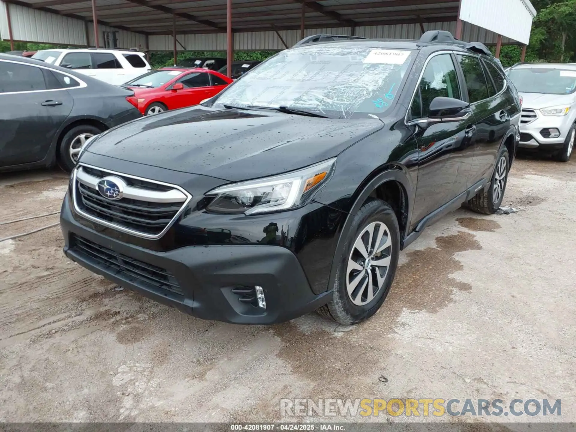2 Photograph of a damaged car 4S4BTADCXM3198340 SUBARU OUTBACK 2021