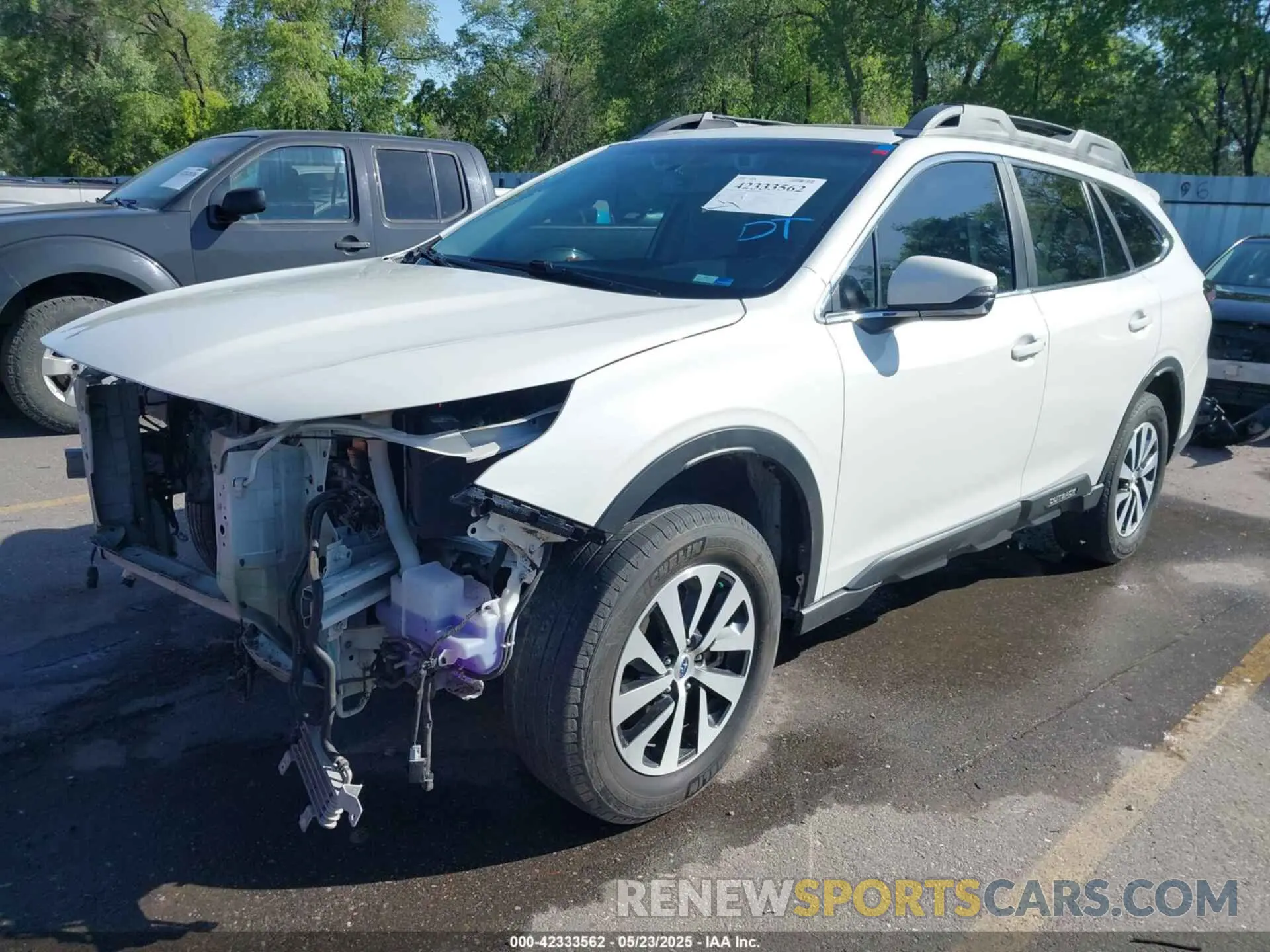 2 Photograph of a damaged car 4S4BTAFC0M3165506 SUBARU OUTBACK 2021