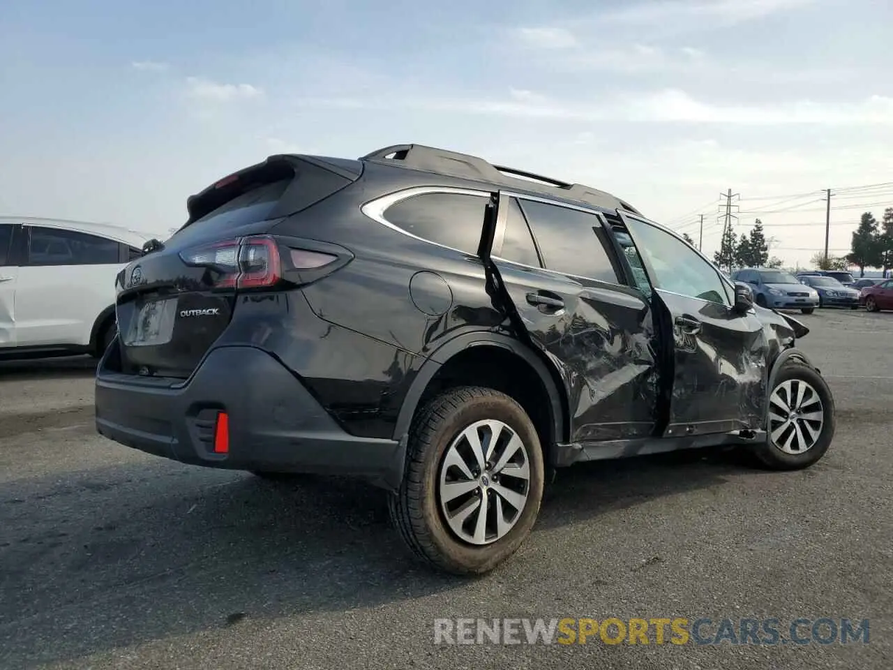 3 Photograph of a damaged car 4S4BTAFC1M3149685 SUBARU OUTBACK 2021
