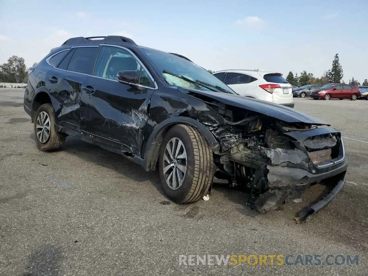 4 Photograph of a damaged car 4S4BTAFC1M3149685 SUBARU OUTBACK 2021