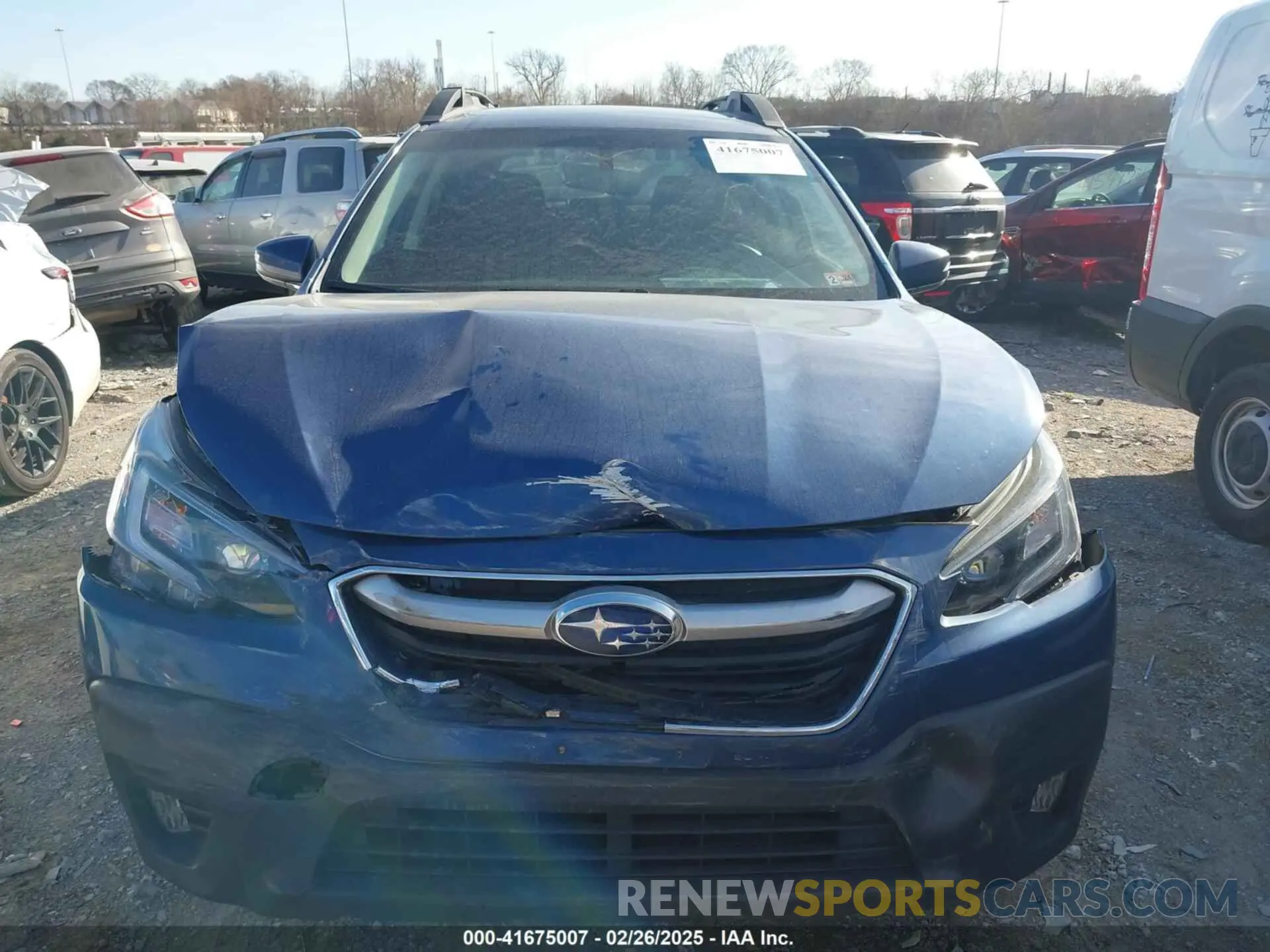 12 Photograph of a damaged car 4S4BTAFC1M3157690 SUBARU OUTBACK 2021