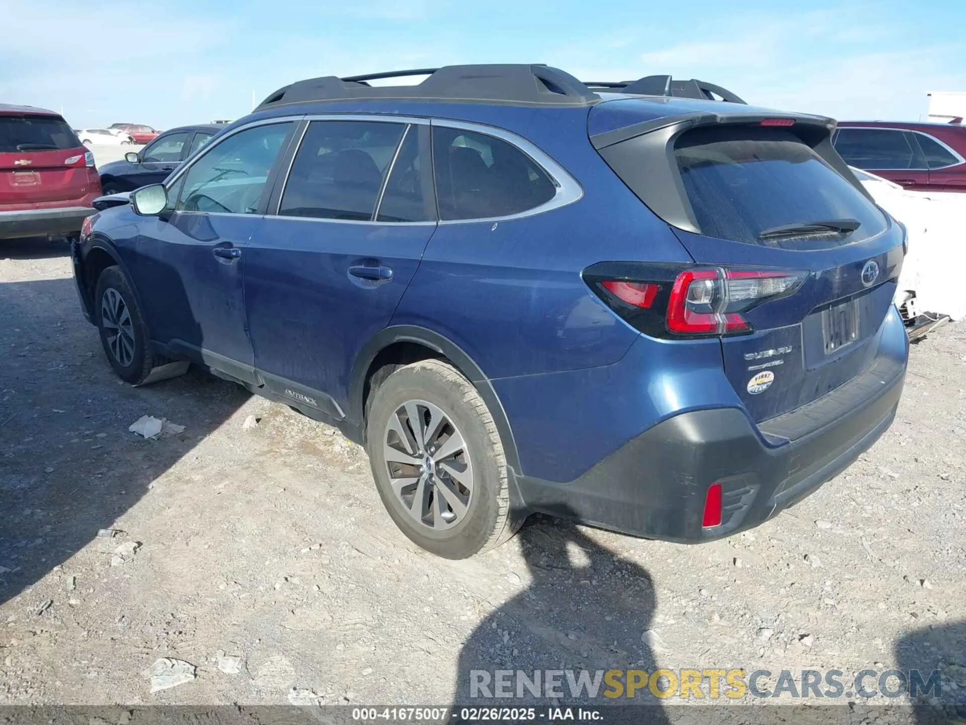 3 Photograph of a damaged car 4S4BTAFC1M3157690 SUBARU OUTBACK 2021
