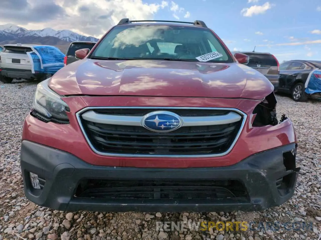 5 Photograph of a damaged car 4S4BTAFC2M3162364 SUBARU OUTBACK 2021