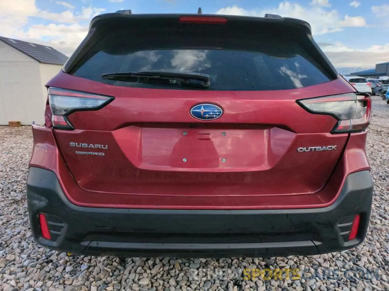 6 Photograph of a damaged car 4S4BTAFC2M3162364 SUBARU OUTBACK 2021