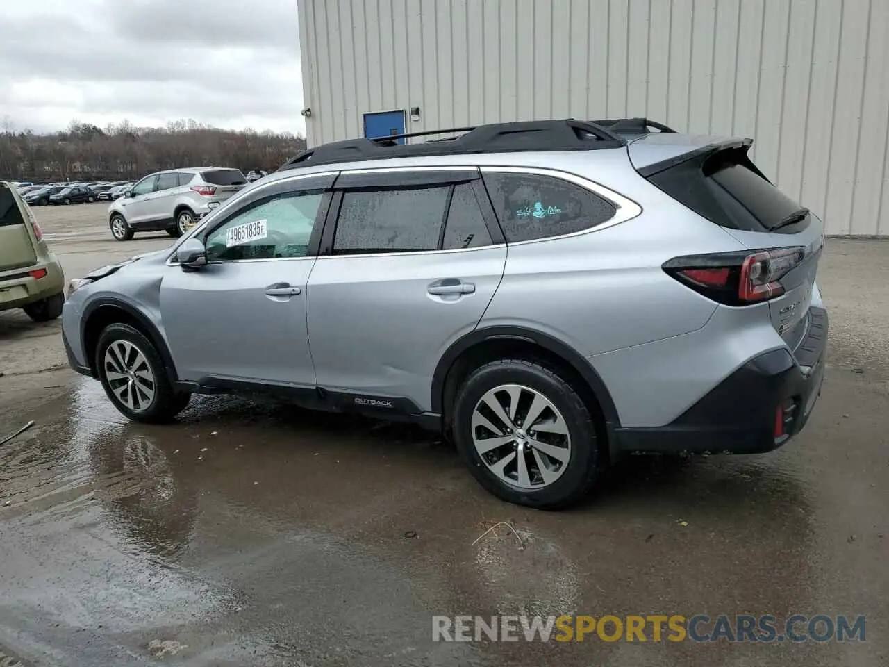2 Photograph of a damaged car 4S4BTAFC2M3217931 SUBARU OUTBACK 2021