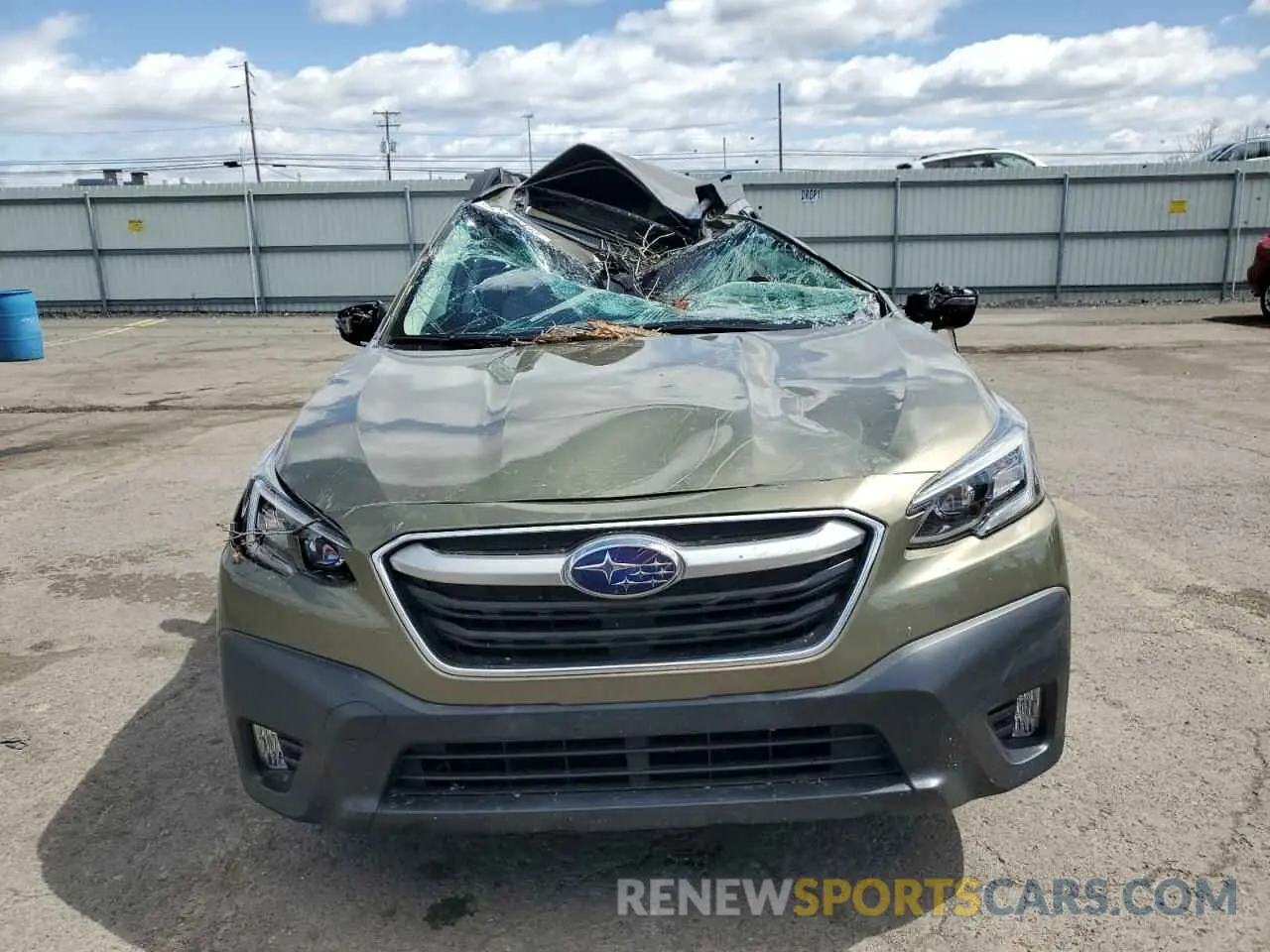 5 Photograph of a damaged car 4S4BTAFC3M3113867 SUBARU OUTBACK 2021