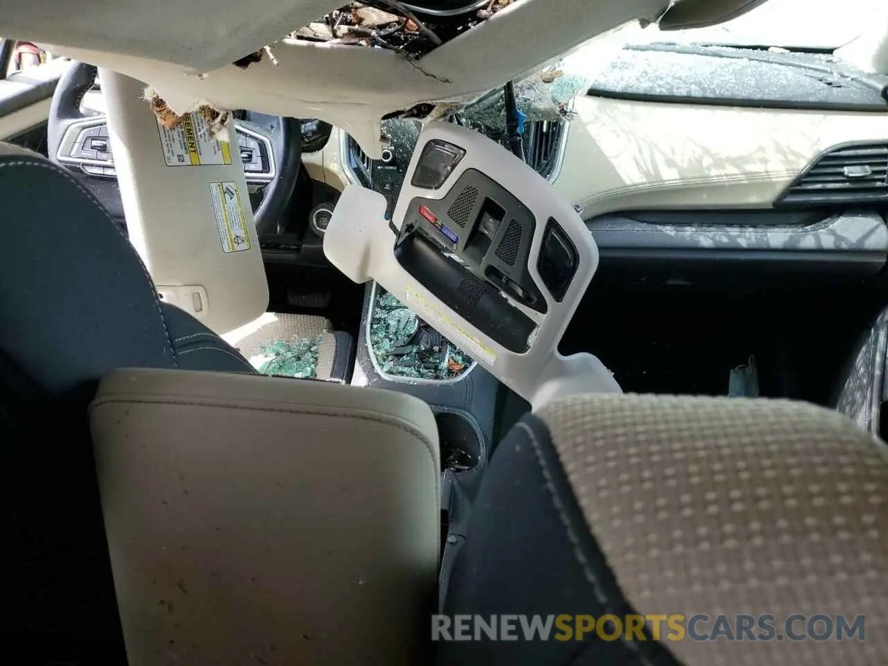 8 Photograph of a damaged car 4S4BTAFC3M3113867 SUBARU OUTBACK 2021