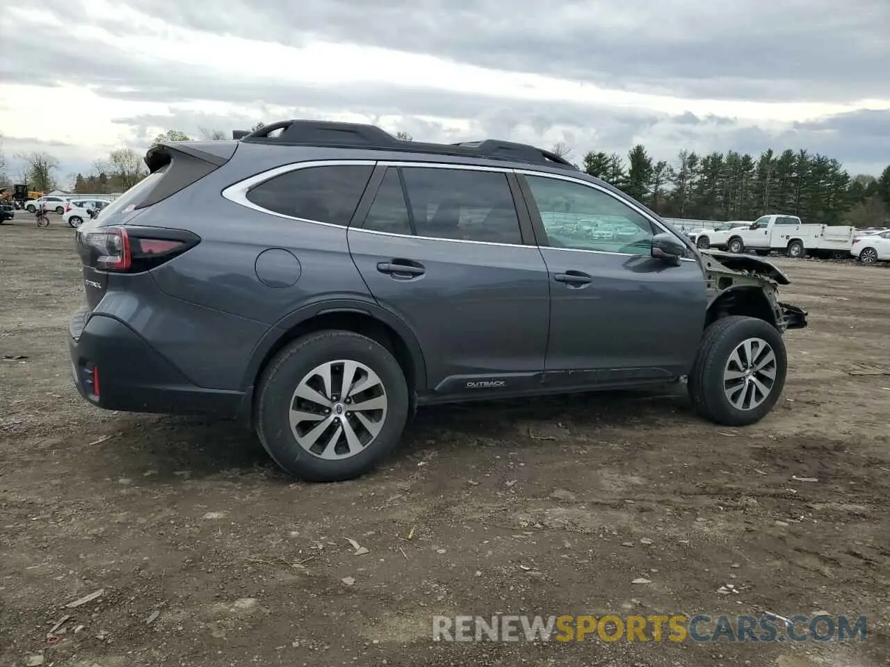 3 Photograph of a damaged car 4S4BTAFC3M3126988 SUBARU OUTBACK 2021