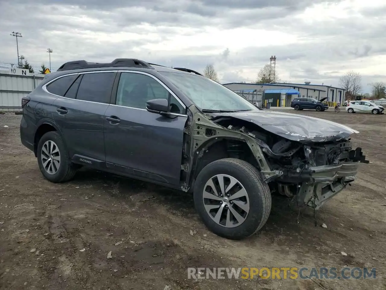 4 Photograph of a damaged car 4S4BTAFC3M3126988 SUBARU OUTBACK 2021