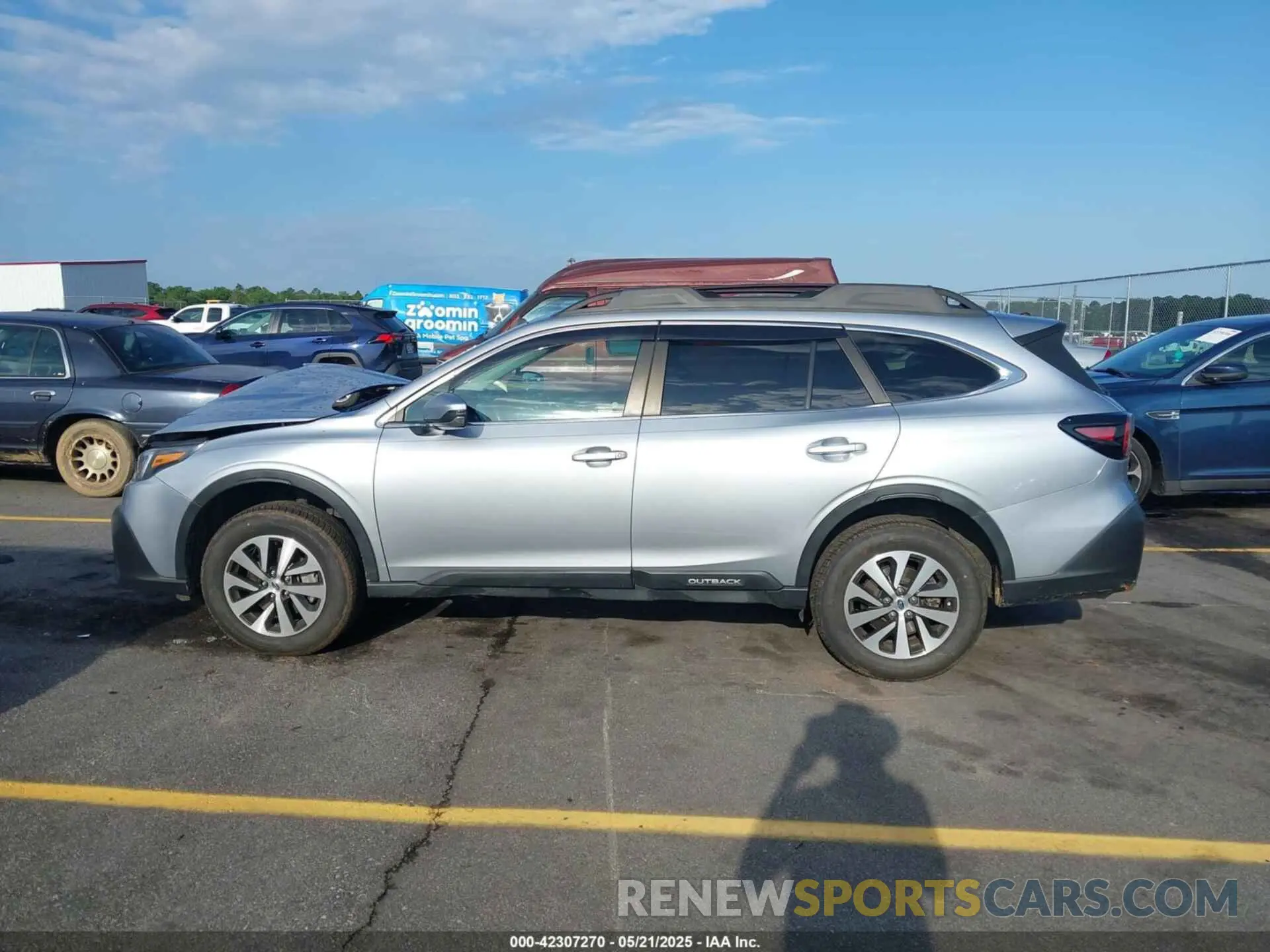 14 Photograph of a damaged car 4S4BTAFC3M3127512 SUBARU OUTBACK 2021