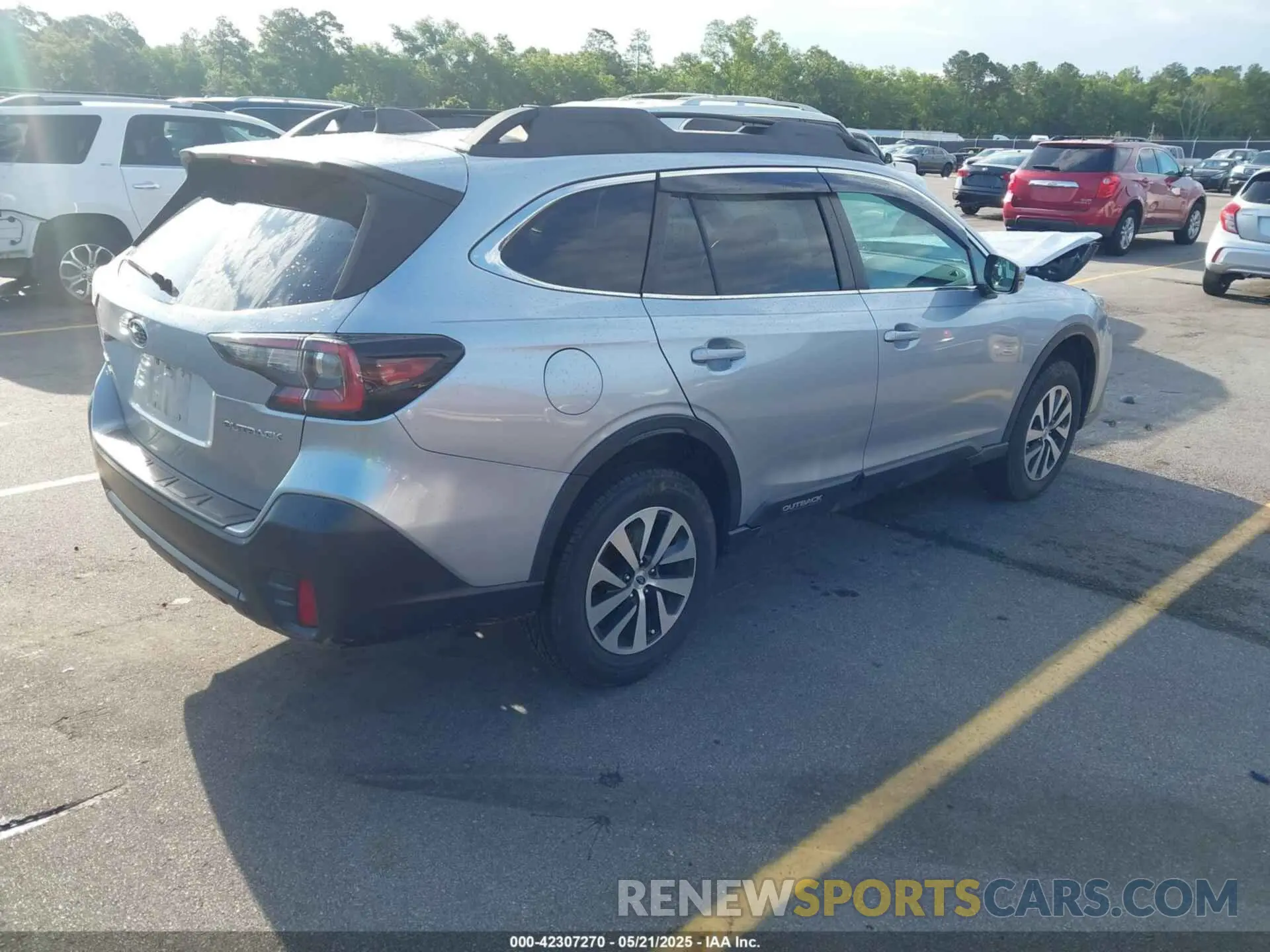 4 Photograph of a damaged car 4S4BTAFC3M3127512 SUBARU OUTBACK 2021