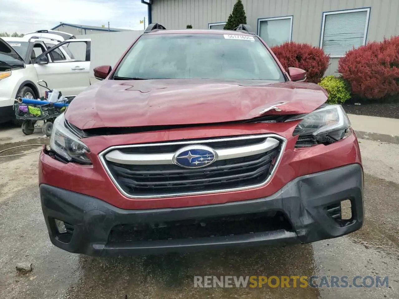 5 Photograph of a damaged car 4S4BTAFC3M3135657 SUBARU OUTBACK 2021